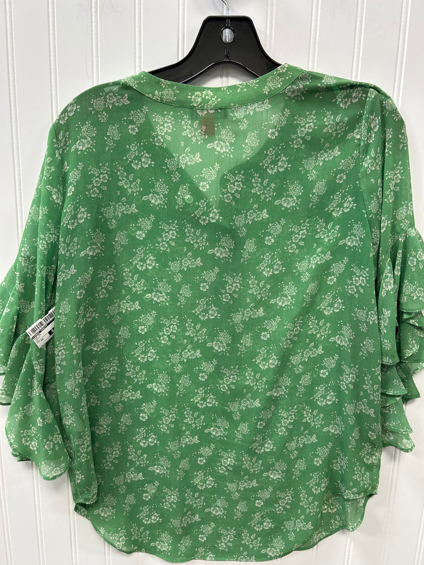 Top Ss By Vince Camuto In Green, Size:Xs