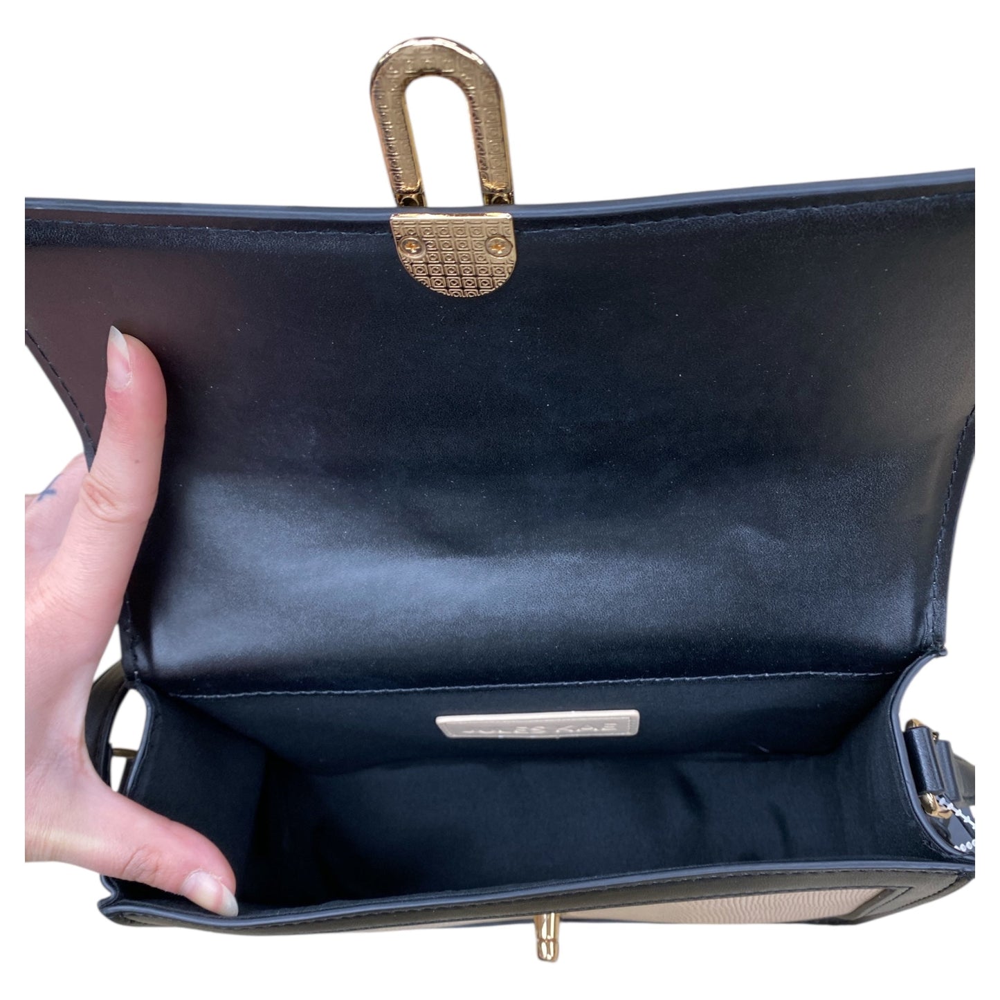 Handbag By Jules Kae In Black & Brown, Size:Small