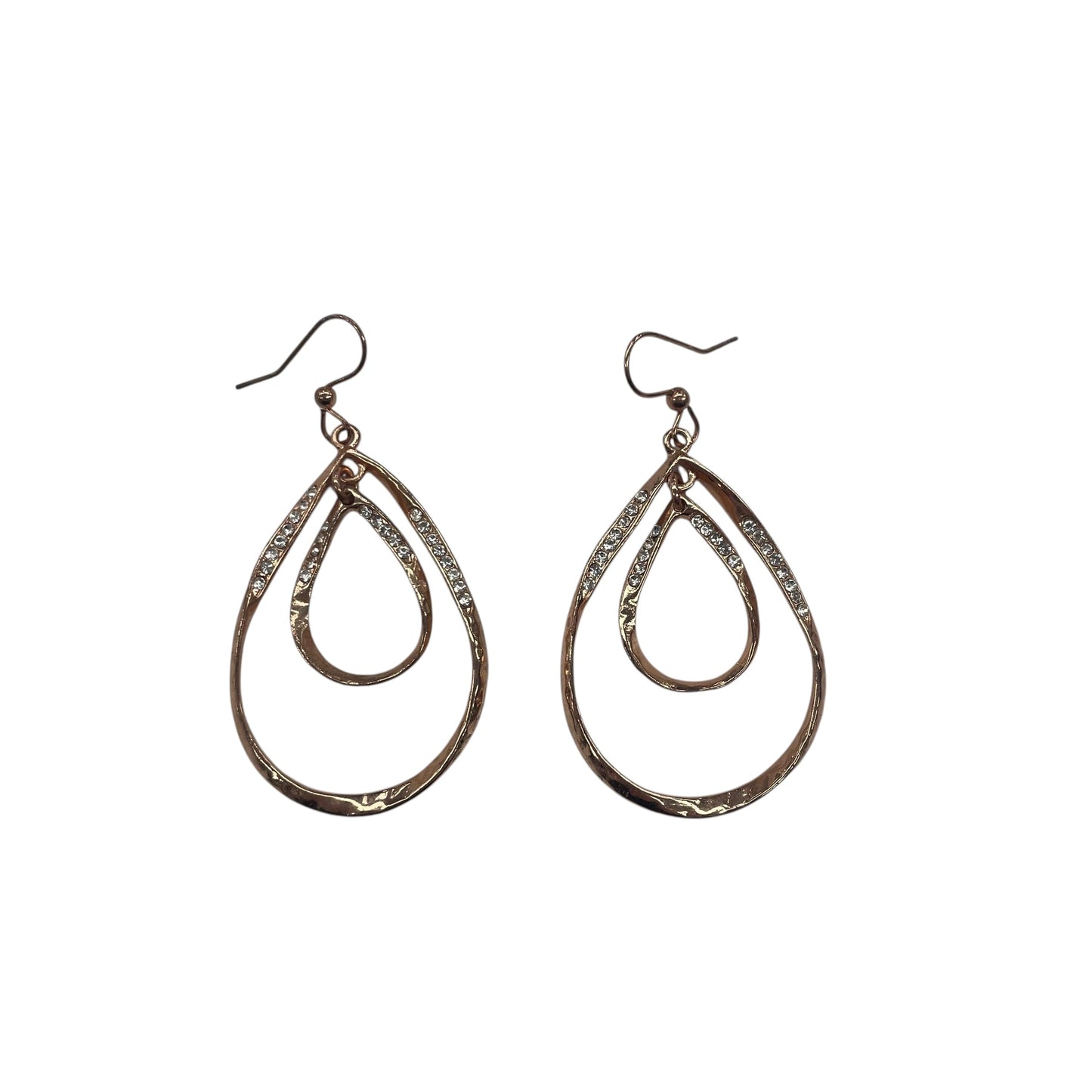 Earrings Dangle/Drop By Clothes Mentor In Rose Gold