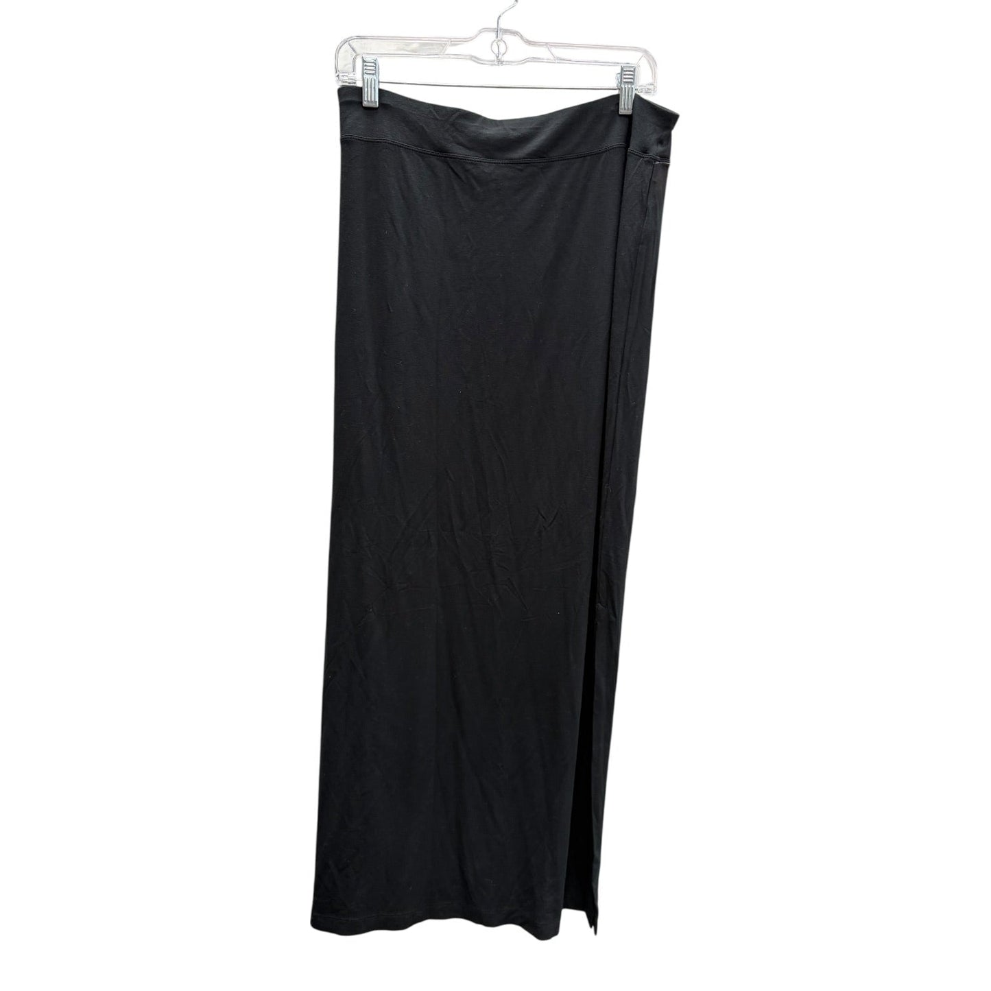 Skirt Maxi By J. Jill In Black, Size:16