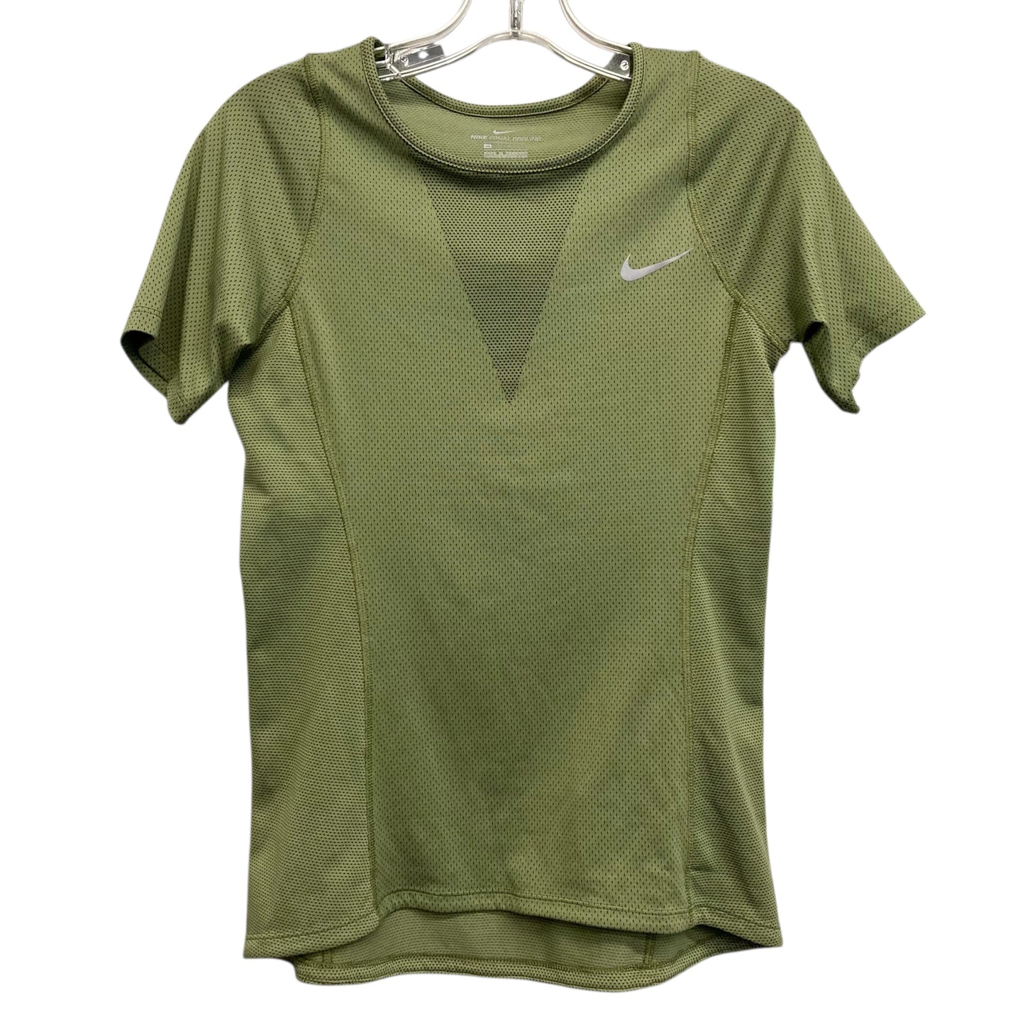 Athletic Top Ss By Nike Apparel In Green, Size:Xs