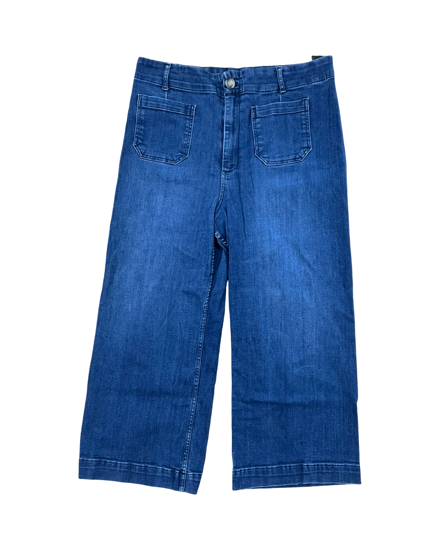 Jeans Wide Leg By Pilcro In Blue Denim, Size:18