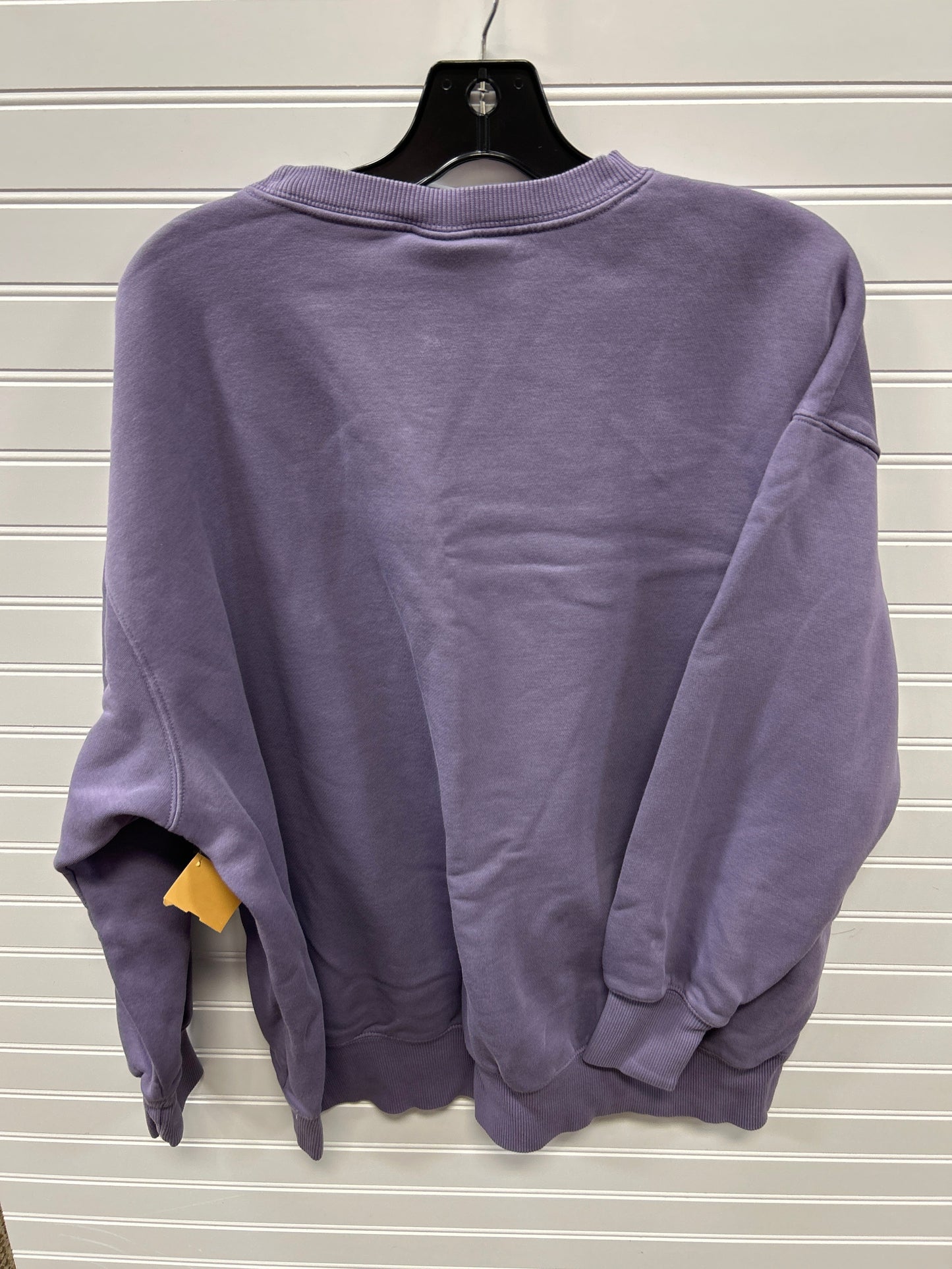 Athletic Sweatshirt Crewneck By Nike Apparel In Purple, Size:L