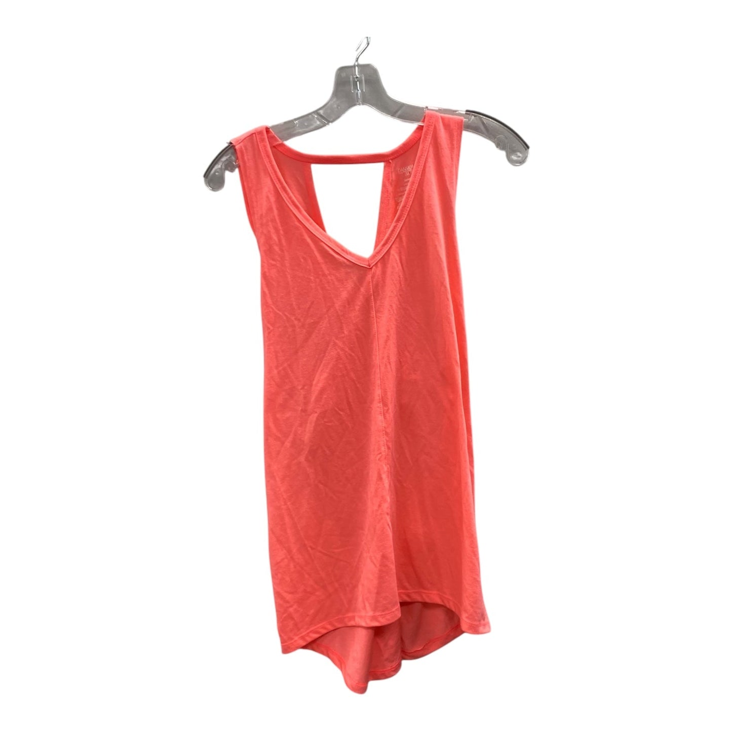 Athletic Tank Top By Danskin In Pink, Size:L