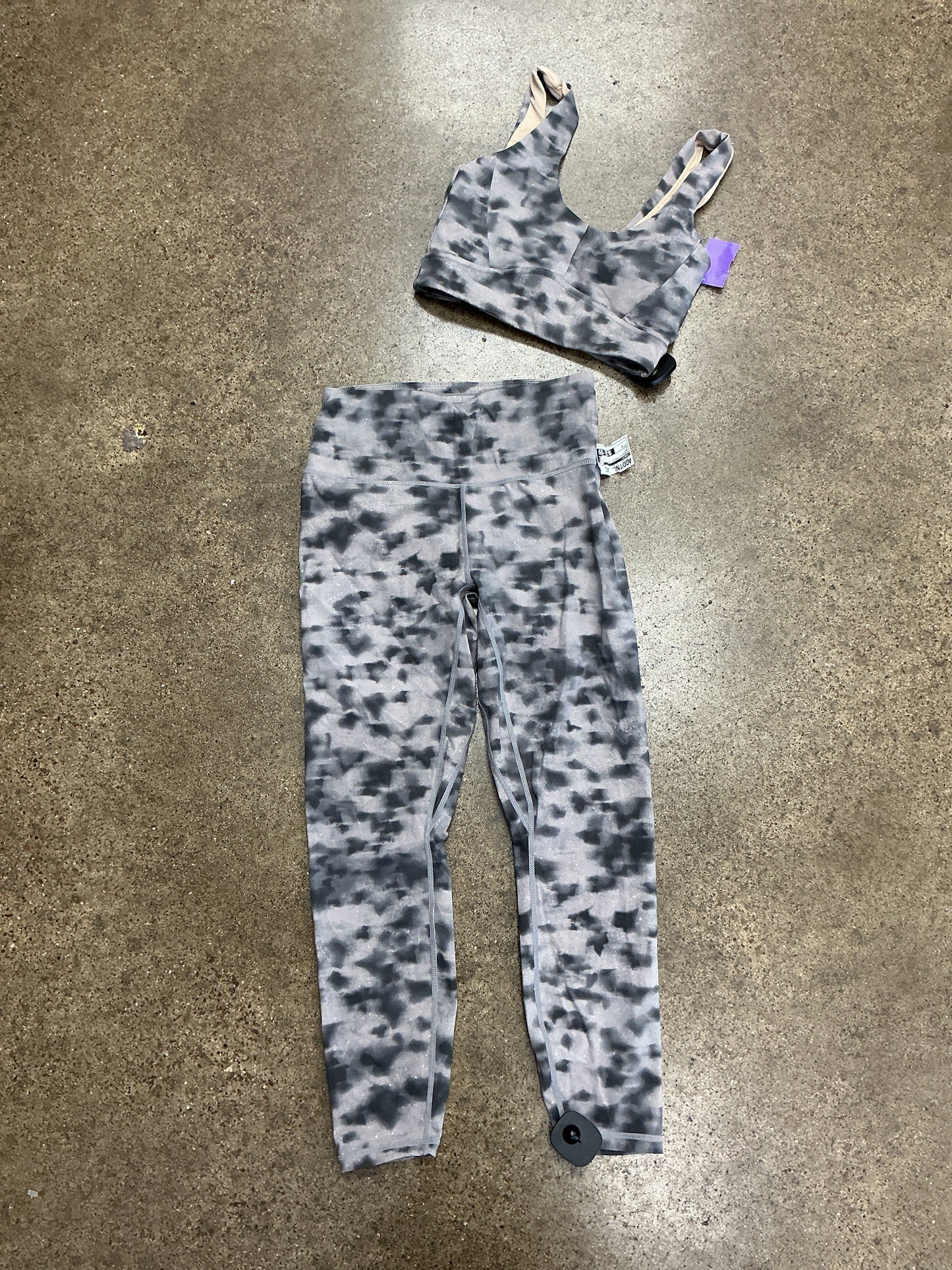 Athletic Pants 2Pc By Varley In Grey, Size:S