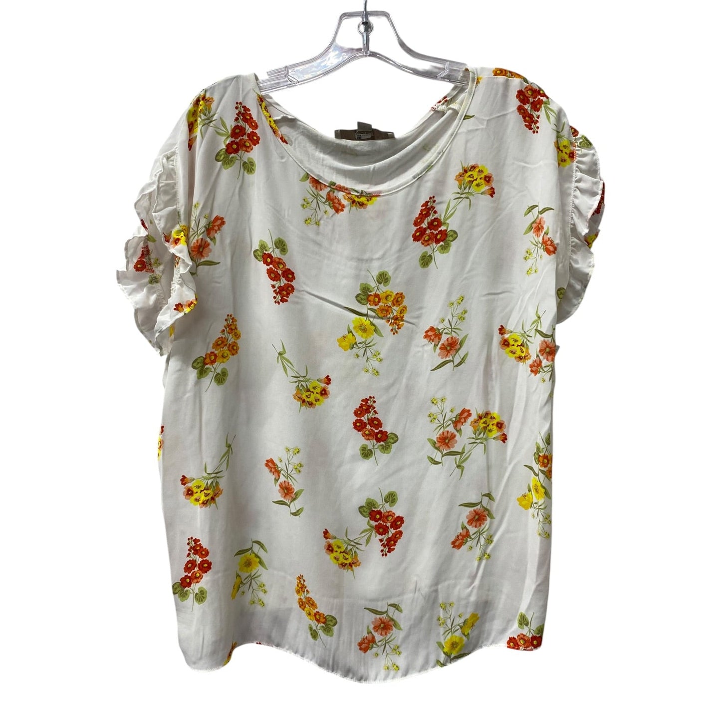 Top Ss By Loft In White, Size:M