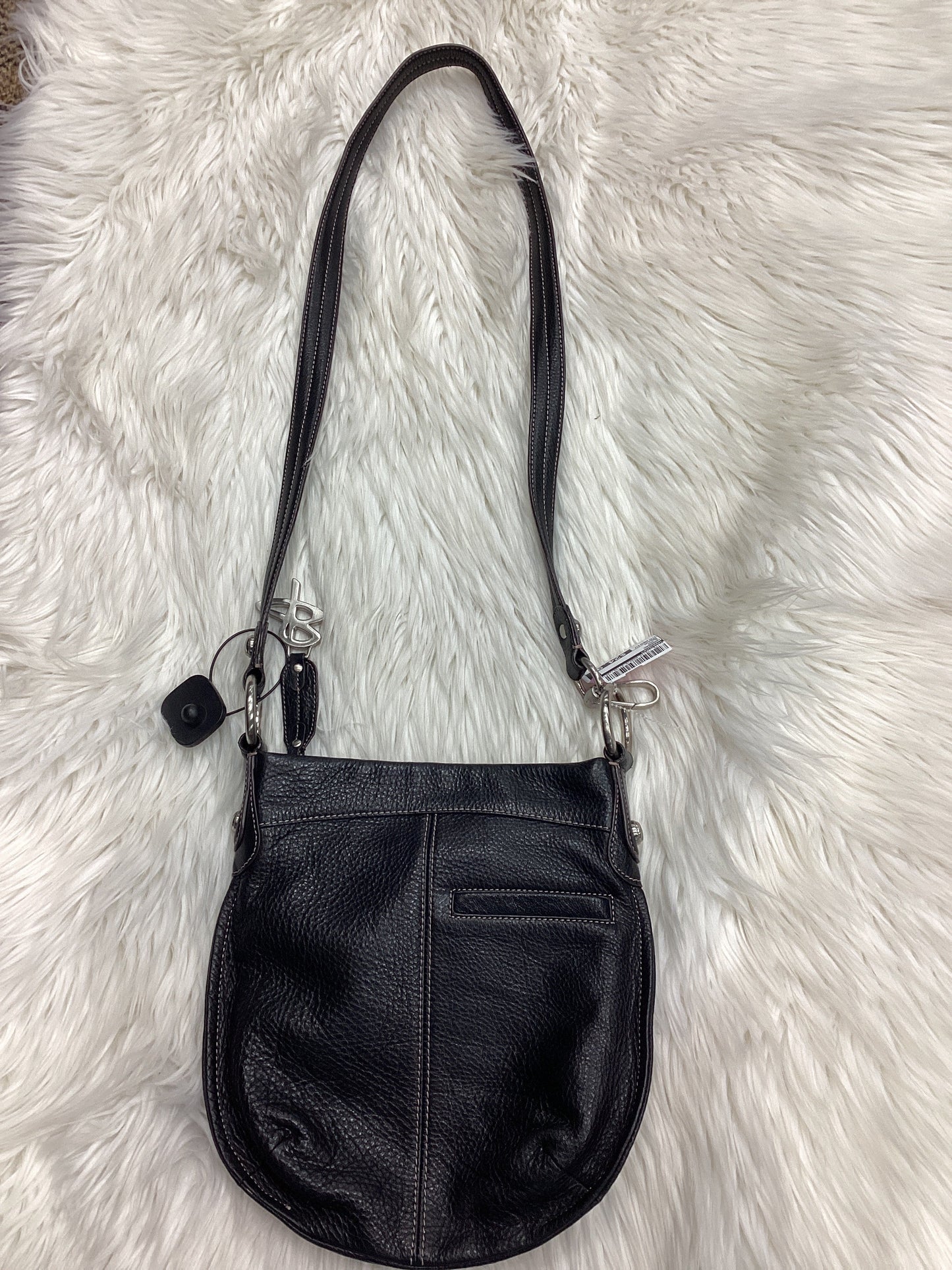 Handbag By Makowsky In Black, Size:Medium