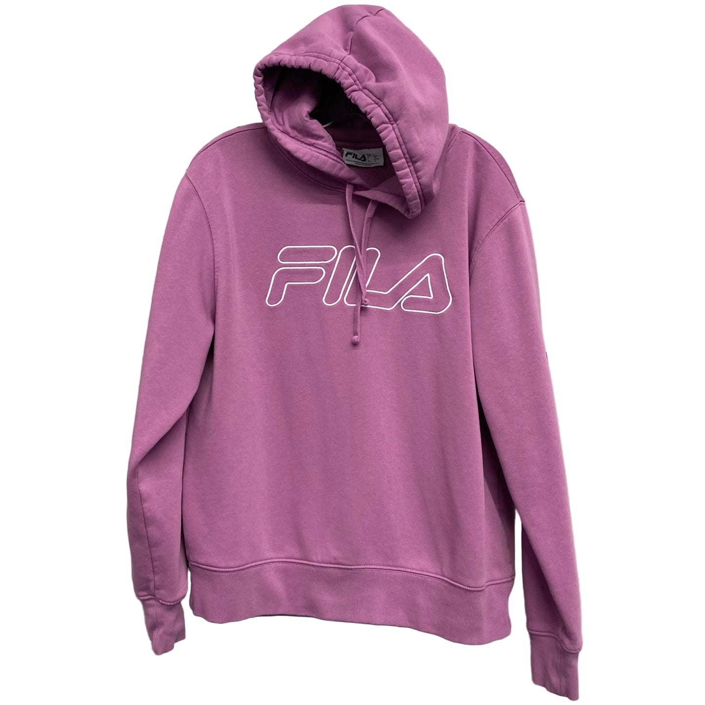 Sweatshirt Hoodie By Fila In Purple, Size:L