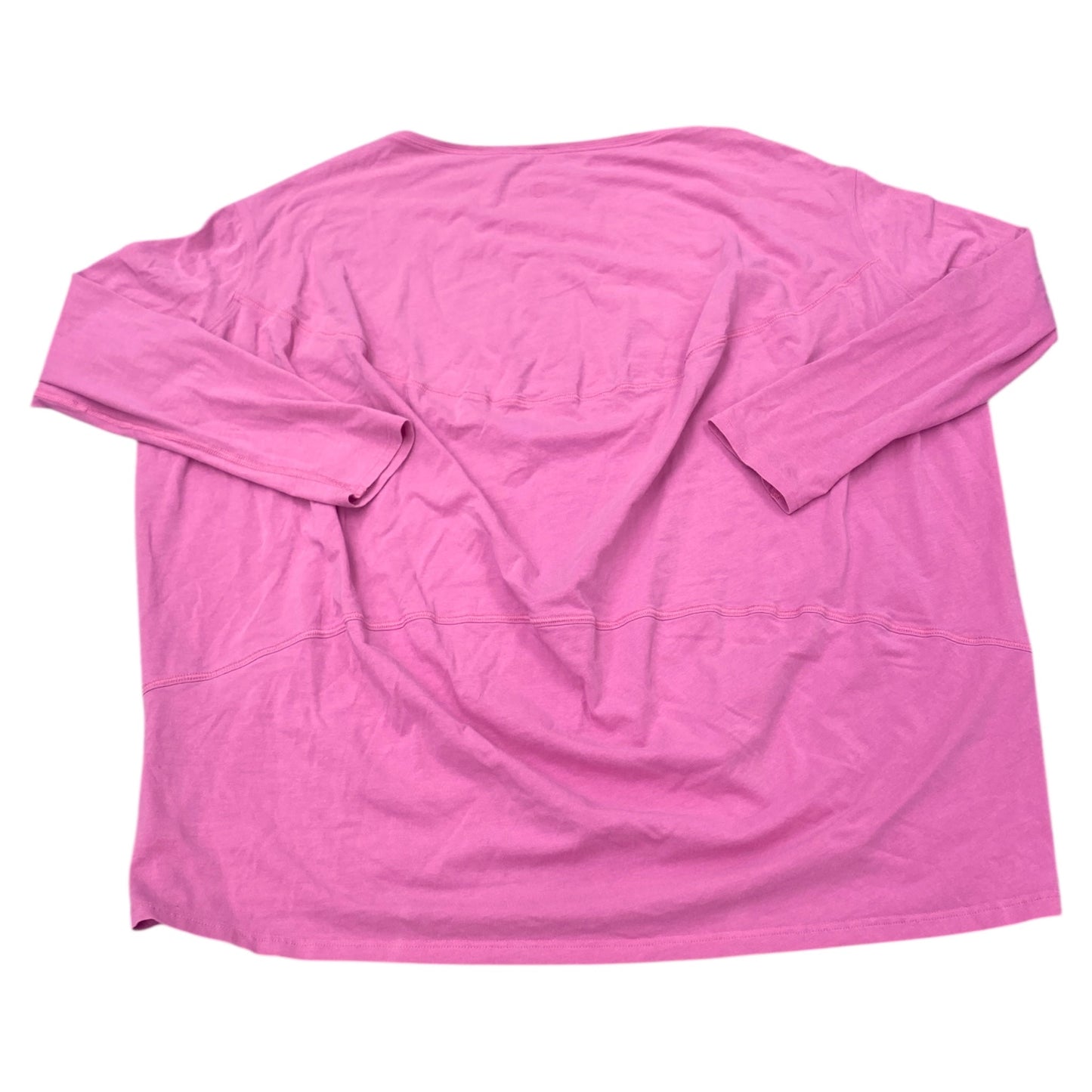 Athletic Top Ls Crewneck By Lululemon In Pink