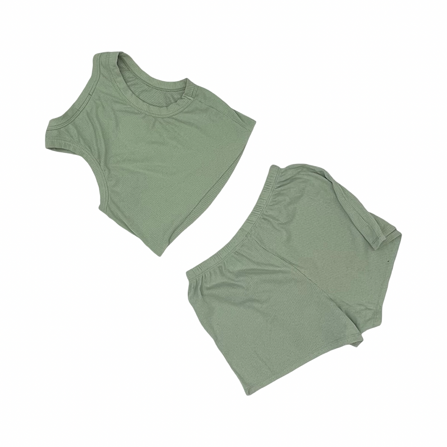 Lounge Set Shorts By Dippin Daisys In Green, Size:M