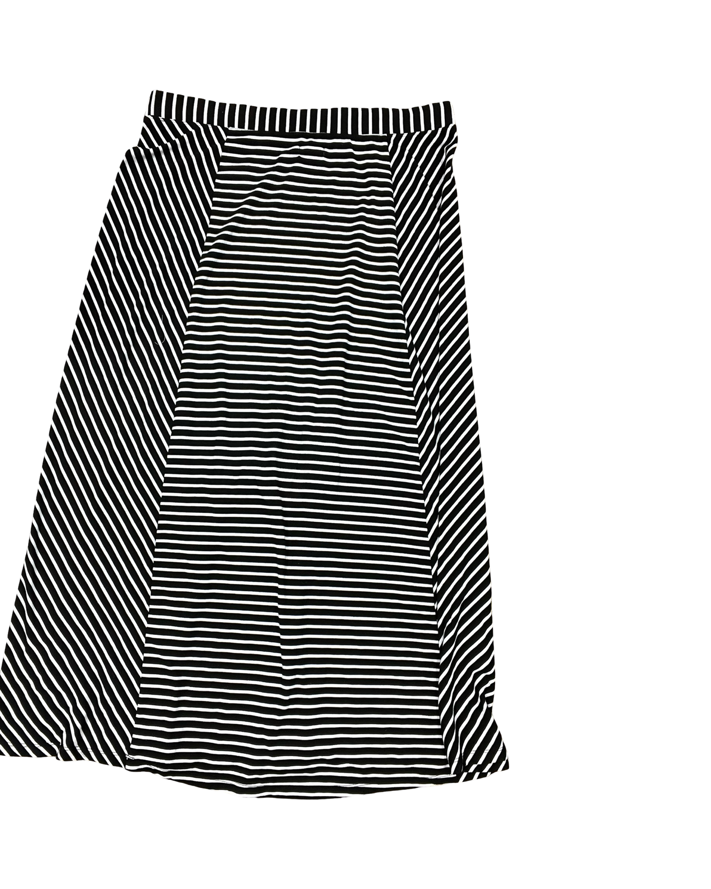 Skirt Maxi By Maurices In Black & White, Size:Xl
