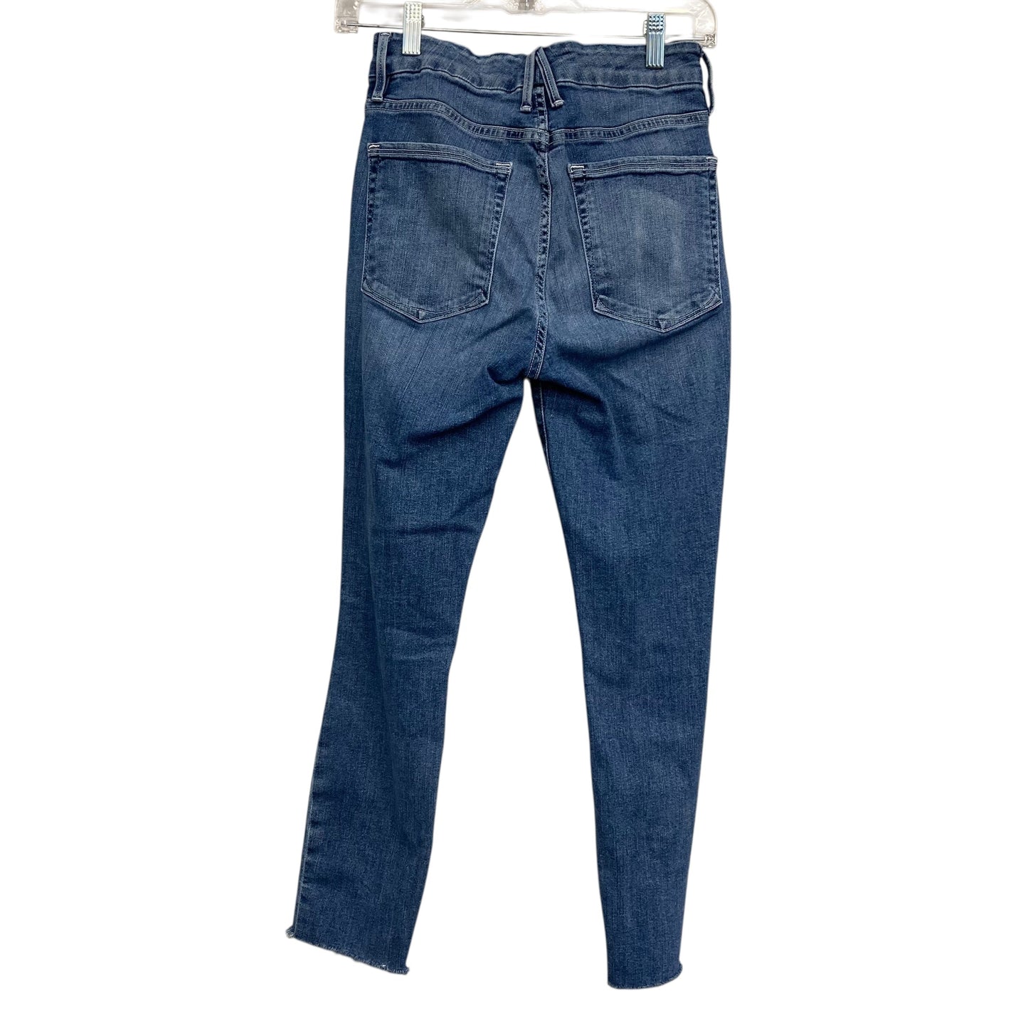 Jeans Skinny By Good American In Blue Denim, Size:4