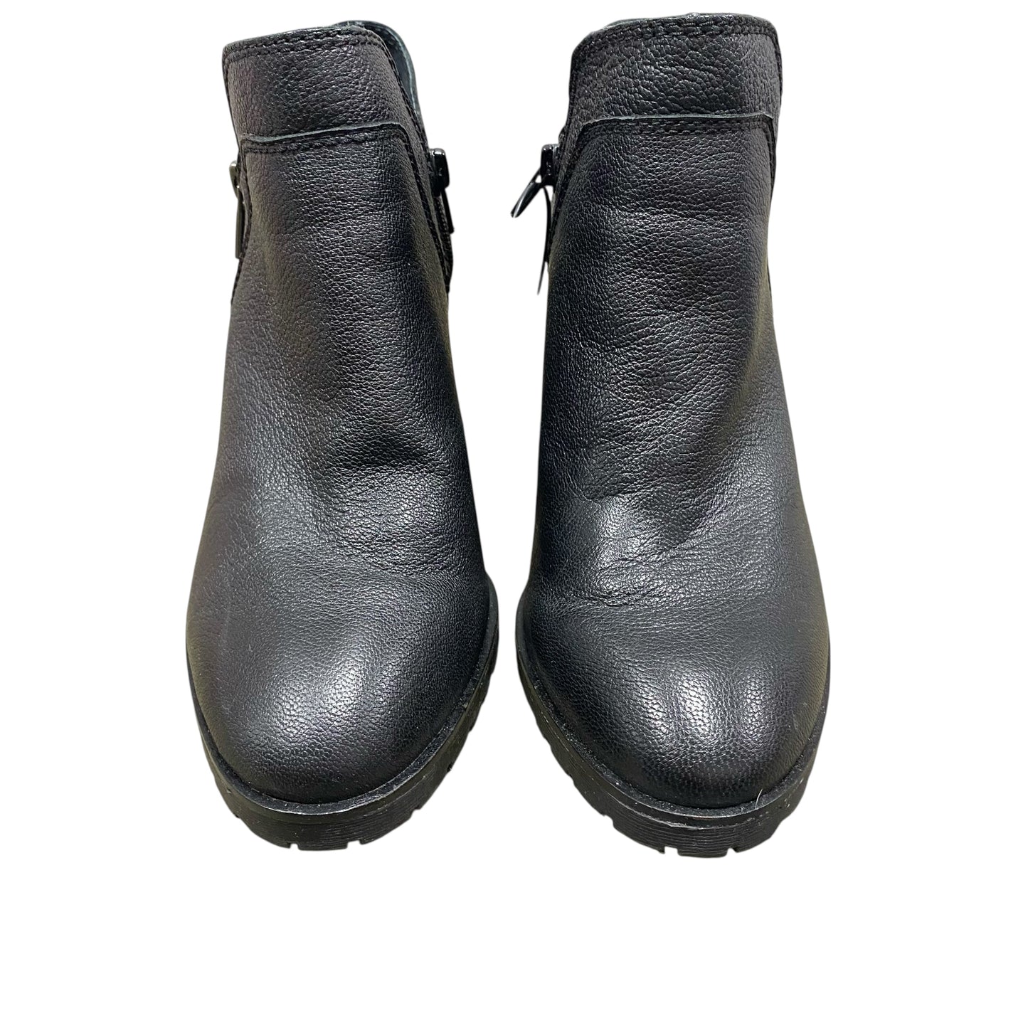 Boots Ankle Heels By Lucky Brand In Black, Size:6.5