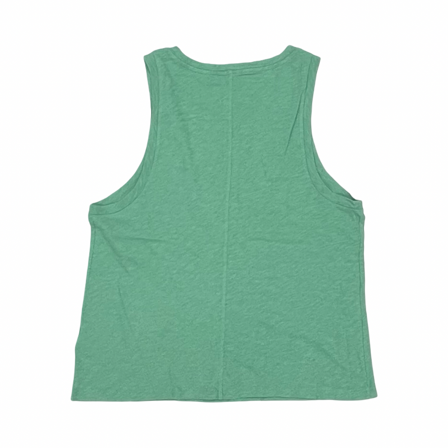 Top Sleeveless By J. Crew In Green, Size:L