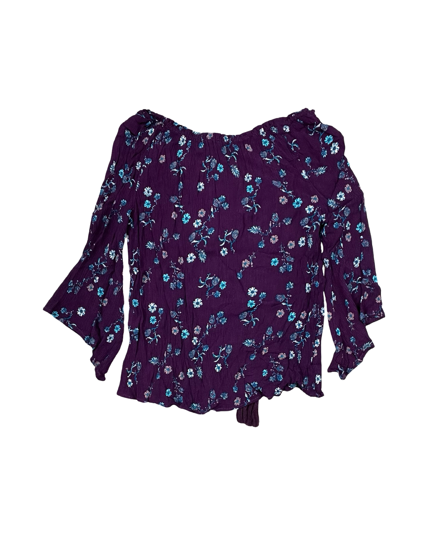 Top 3/4 Sleeve By Shyanne In Purple, Size:Xs