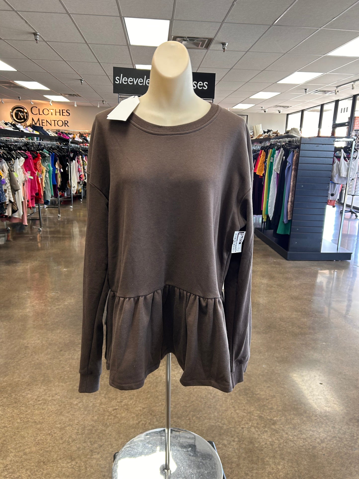 Sweater By English Factory In Brown, Size:Xl