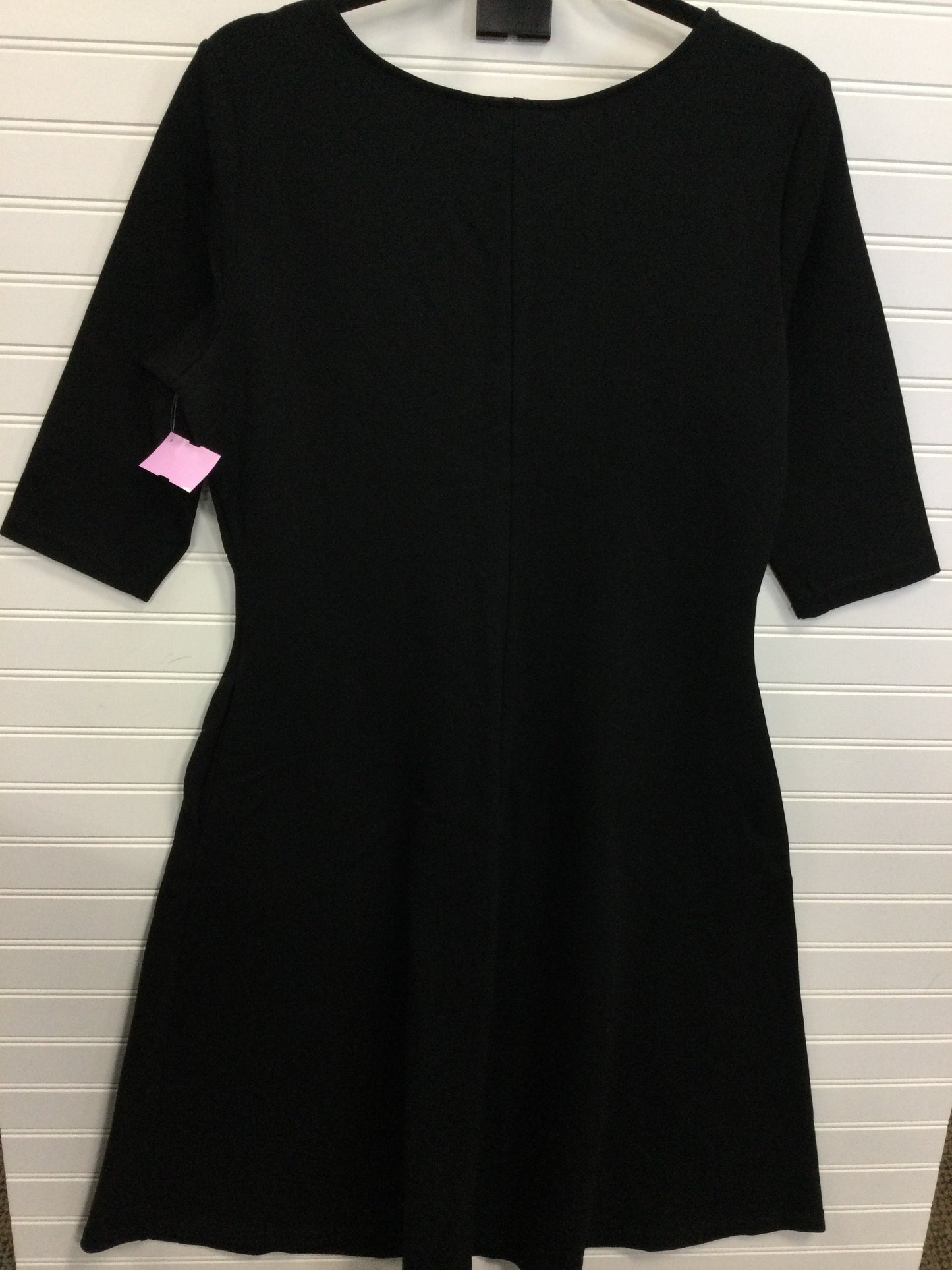 Dress Casual Midi By Betabrand In Black, Size:L