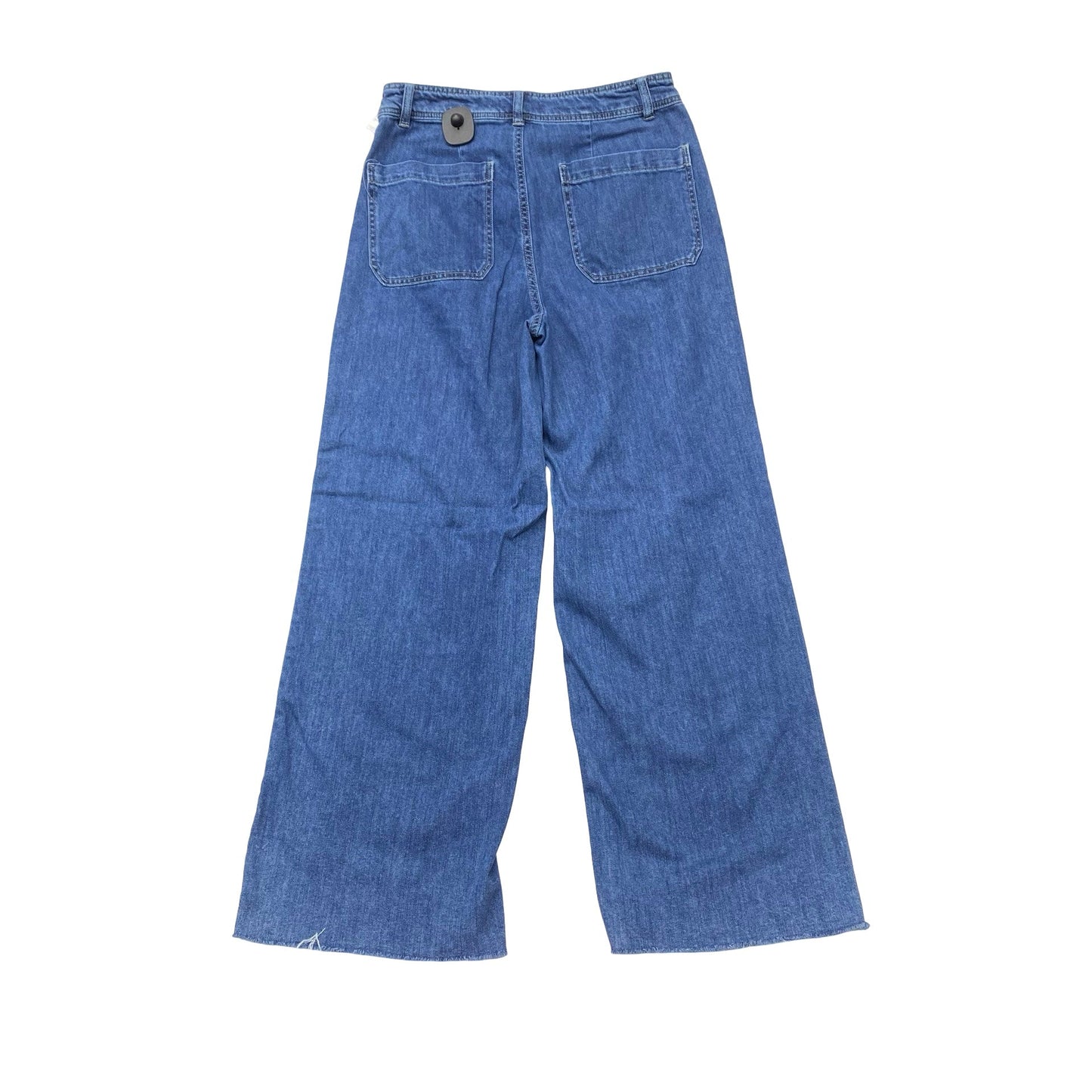 Jeans Wide Leg By Oat In Blue Denim, Size:10