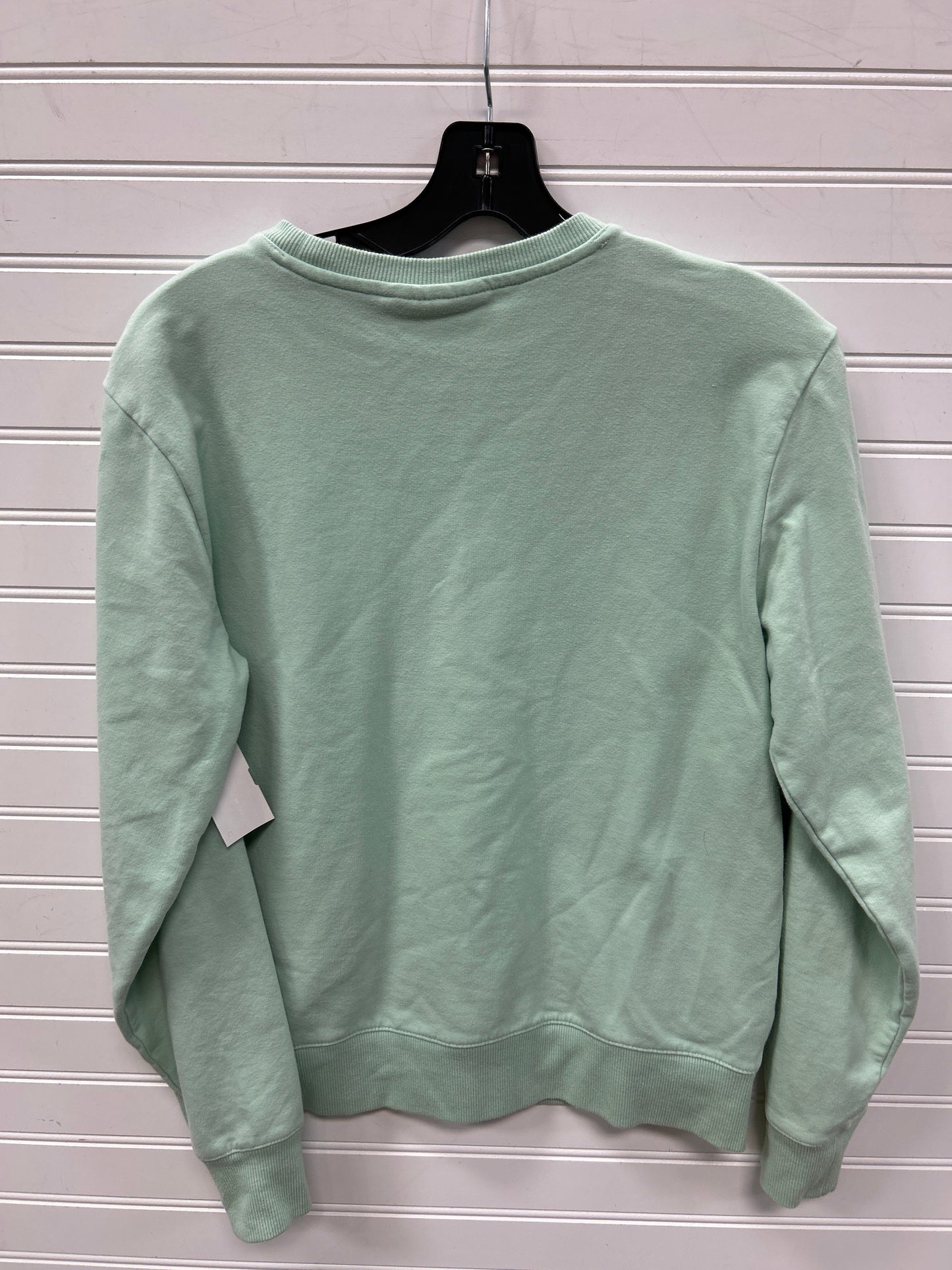 Athletic Top Ls Crewneck By Fila In Aqua, Size:S