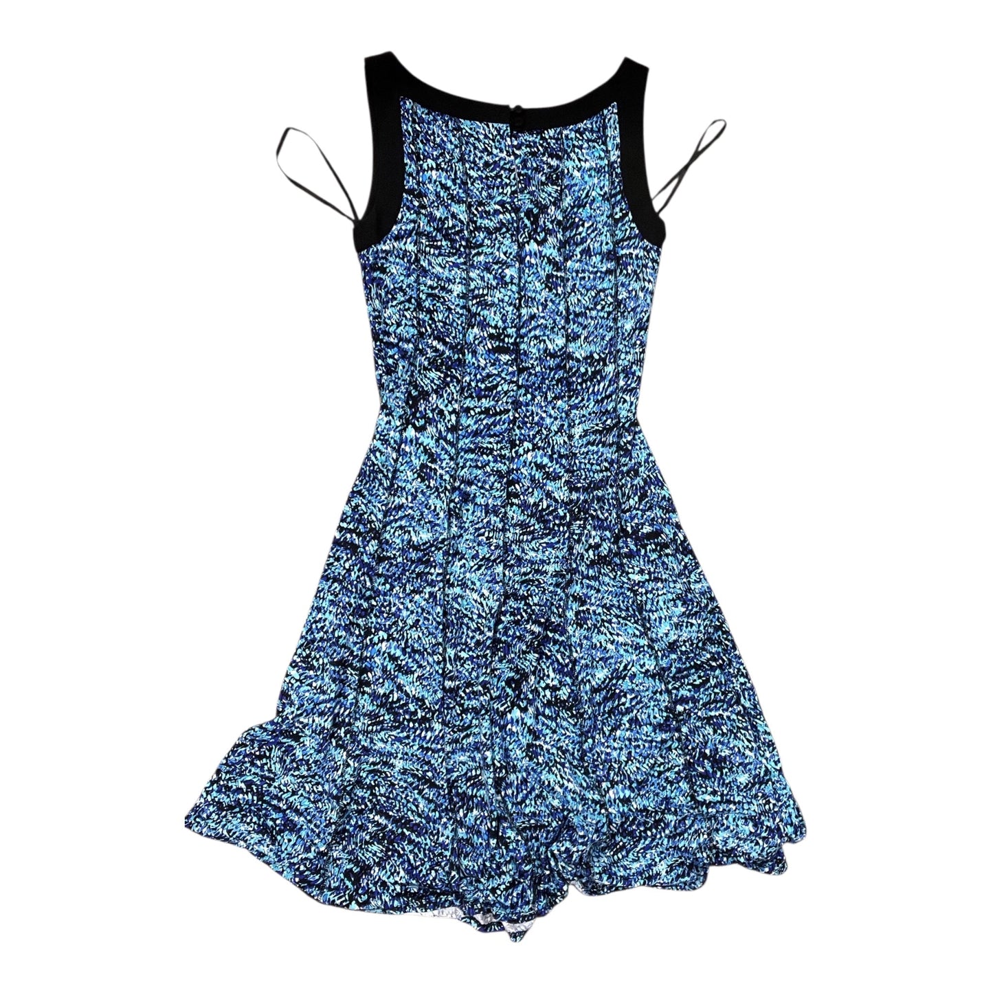 Dress Work By Clothes Mentor In Black & Blue, Size:1X