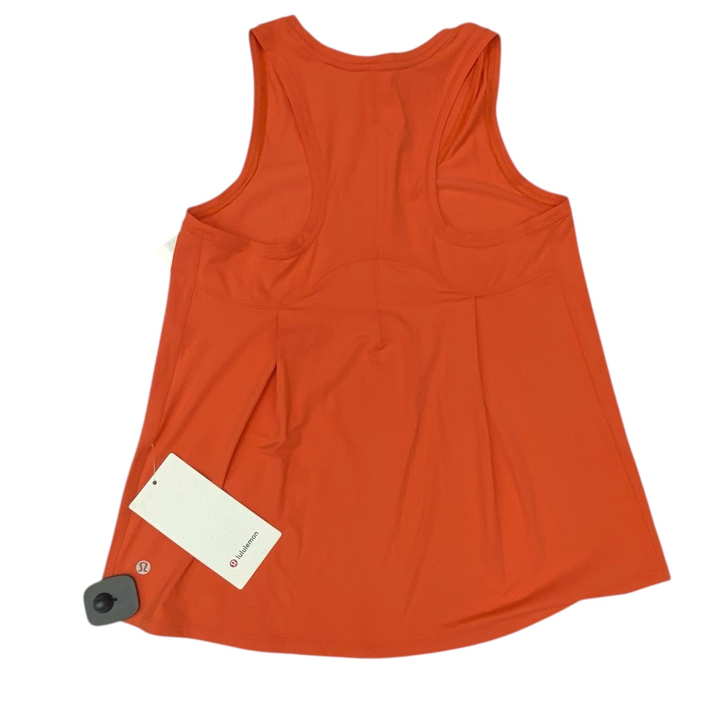 Athletic Tank Top By Lululemon In Orange, Size:4