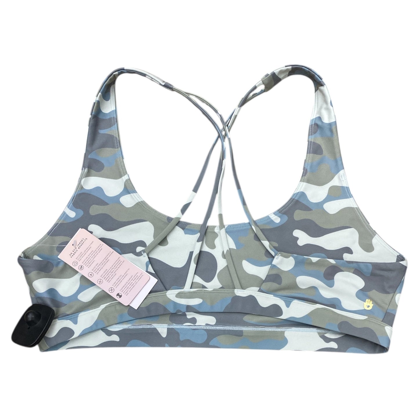 Athletic Bra By Spiritual Gangster In Camouflage Print, Size:Xl