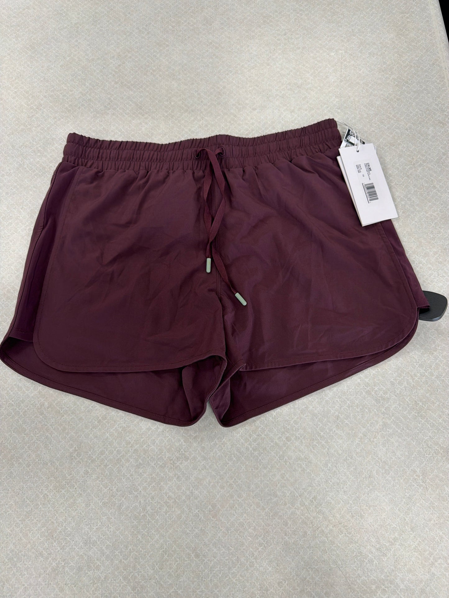 Athletic Shorts By Clothes Mentor In Maroon, Size:M