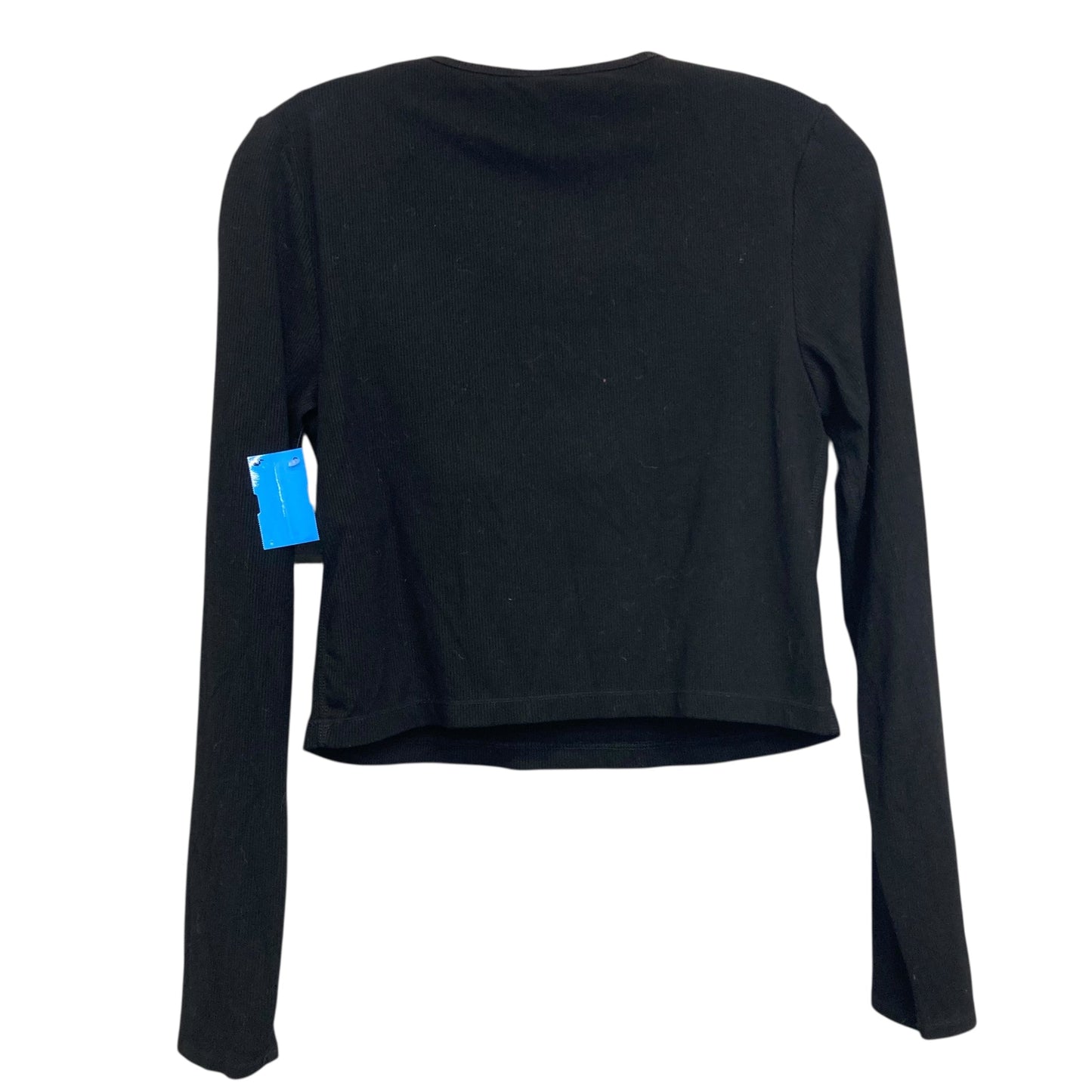 Athletic Top Ls Crewneck By Yogalicious In Black, Size:L