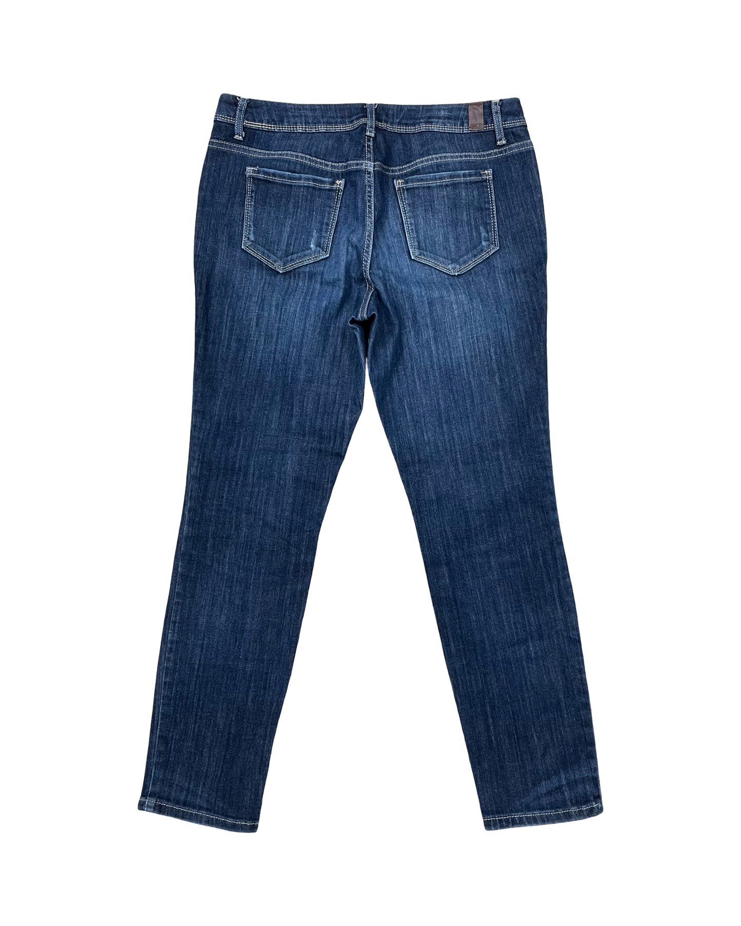 Jeans Skinny By Simply Vera In Blue Denim, Size:10P