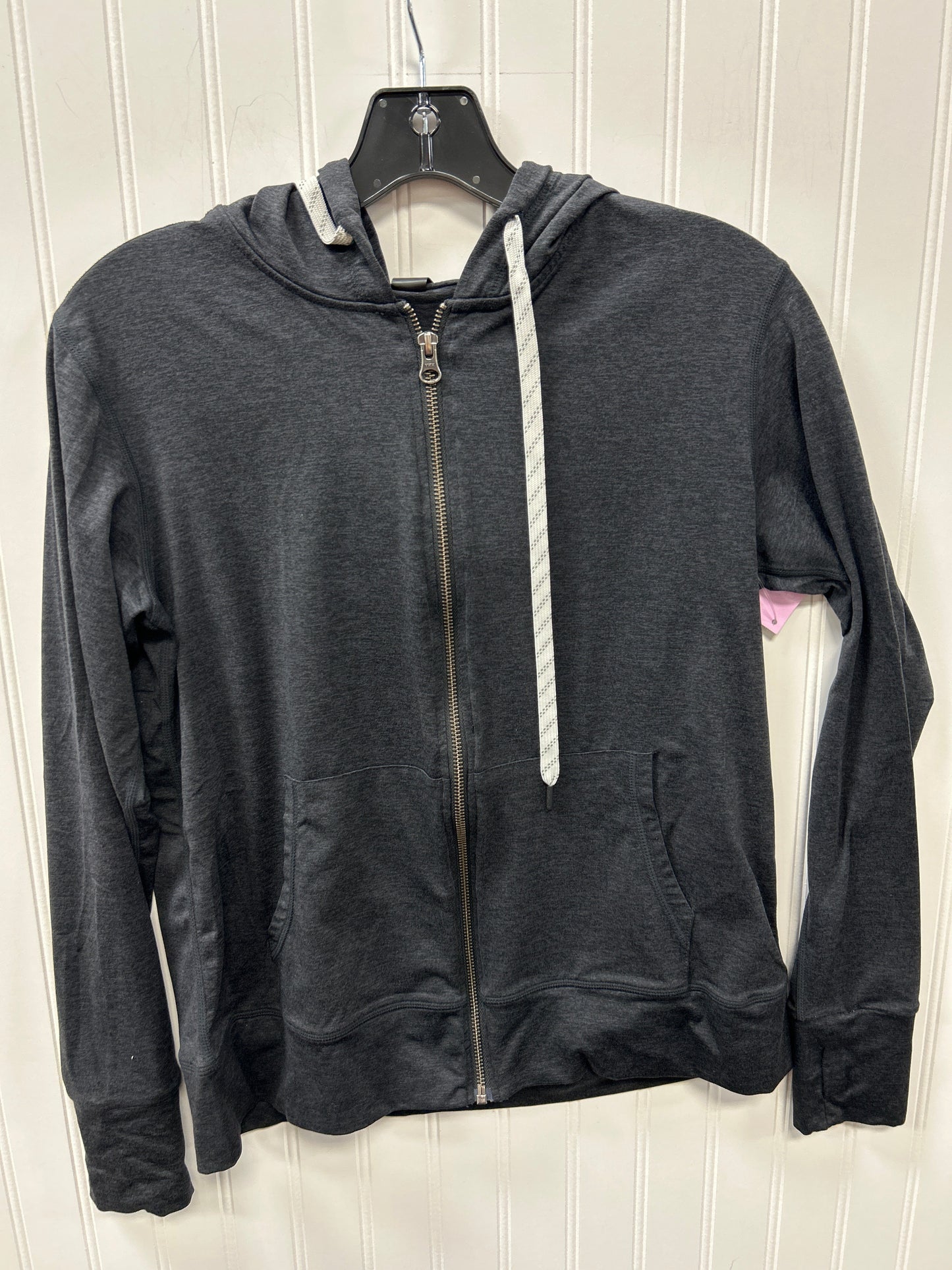 Athletic Jacket By Kirkland In Grey, Size:S