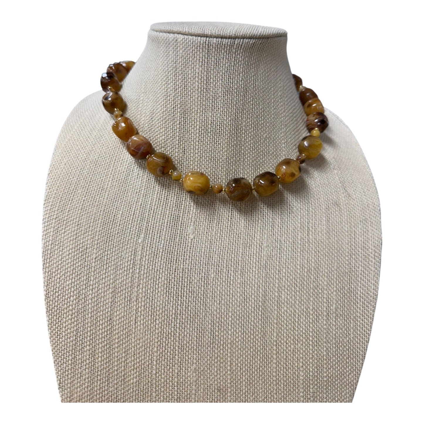 Necklace Other In Brown