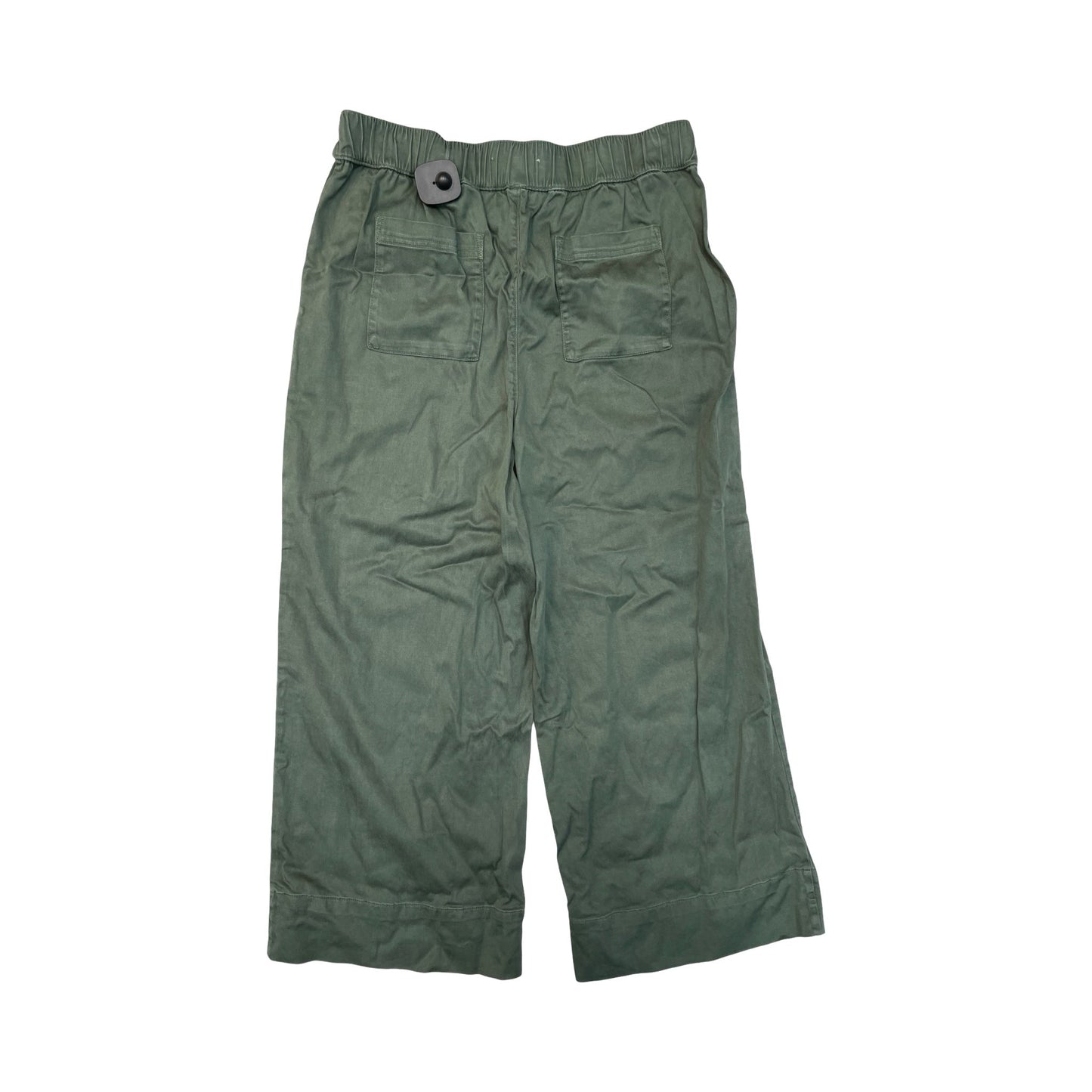 Pants Wide Leg By C And C In Green, Size:L