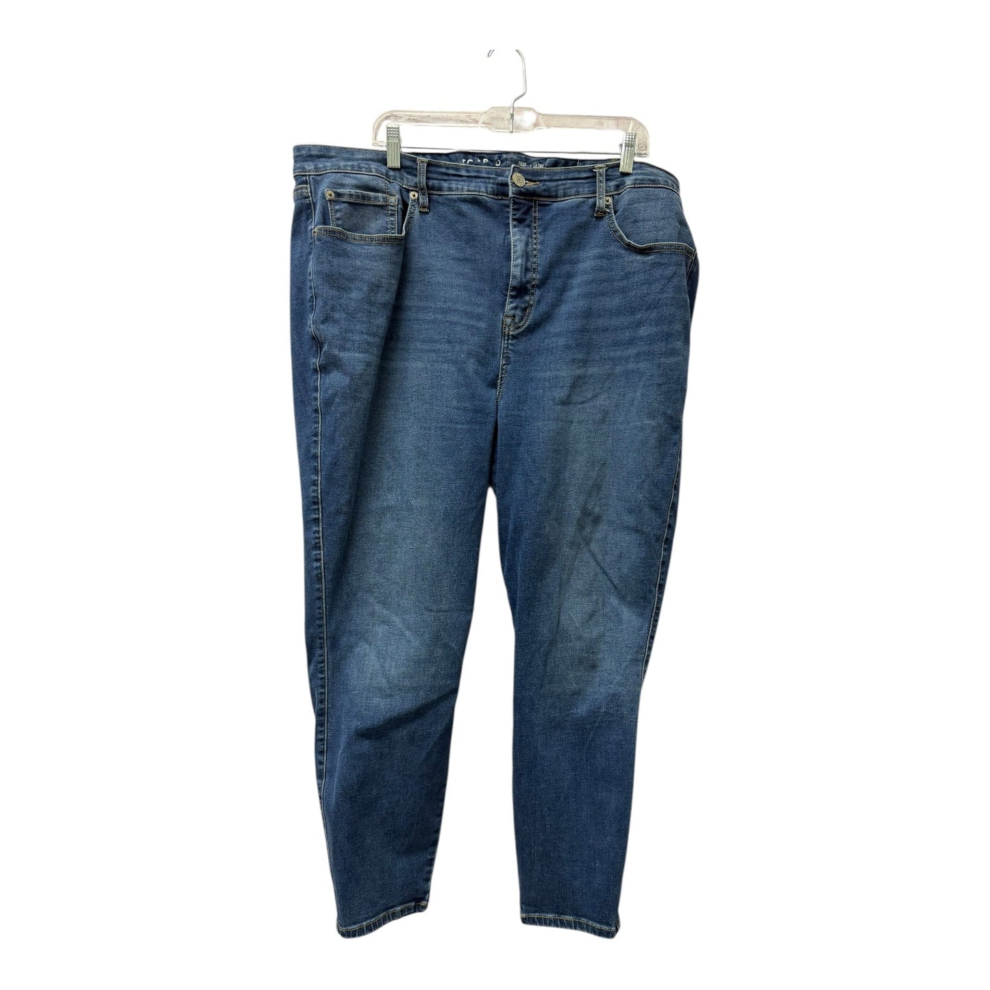 Jeans Skinny By Torrid In Blue Denim, Size:26