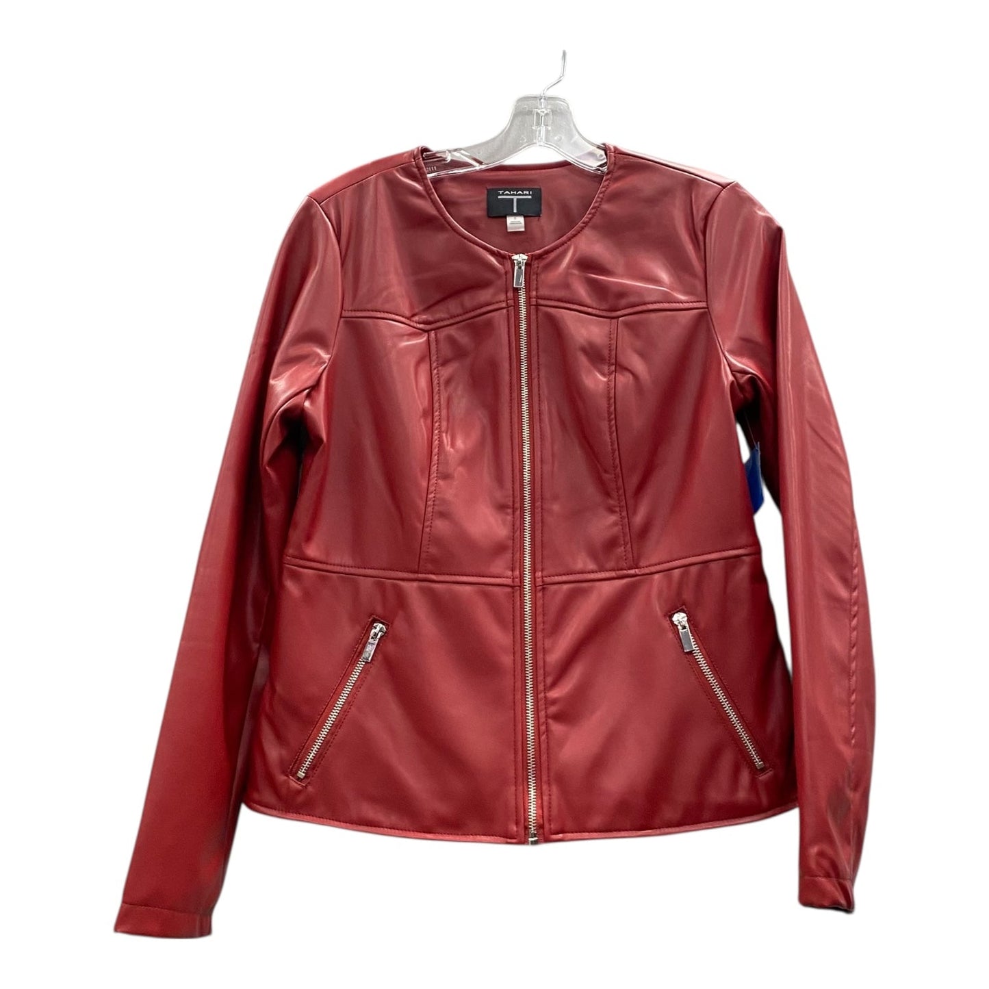 Jacket Other By Tahari In Red, Size:S