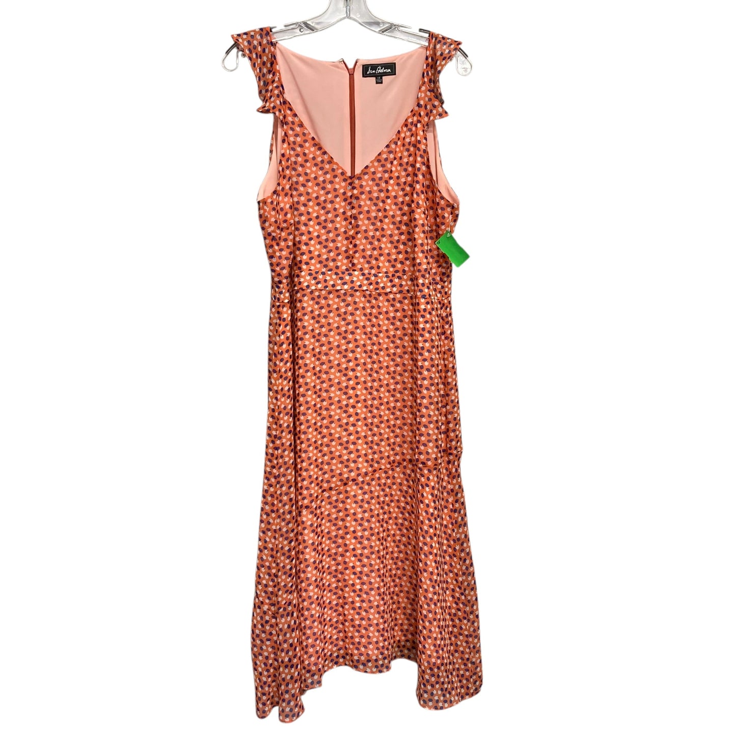 Dress Casual Midi By Sam Edelman In Purple & White, Size:L