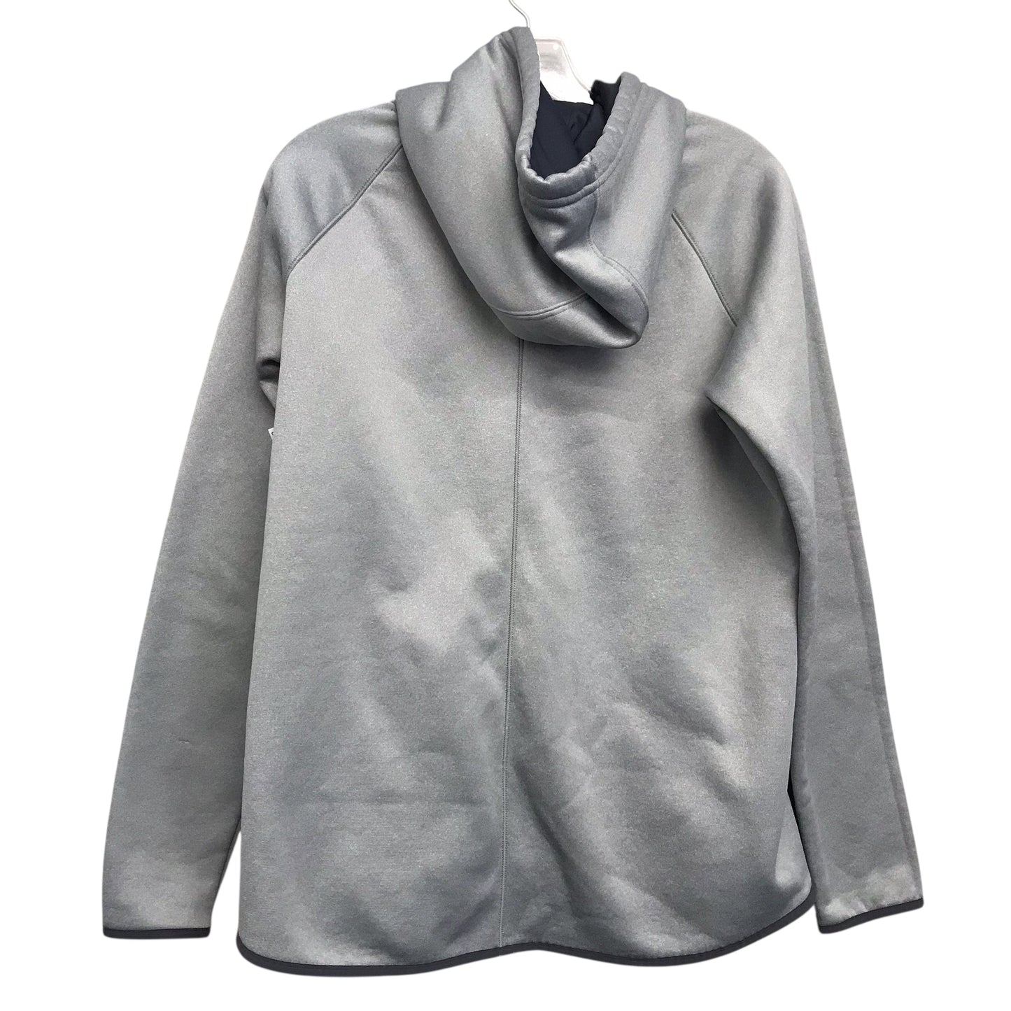 Athletic Sweatshirt Hoodie By Under Armour In Grey, Size:M