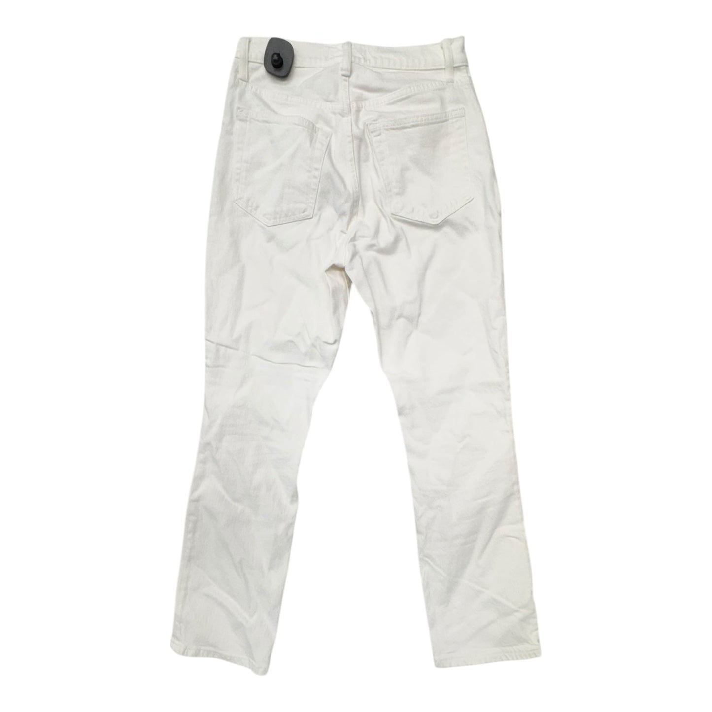 Jeans Skinny By Abercrombie And Fitch In White, Size:6