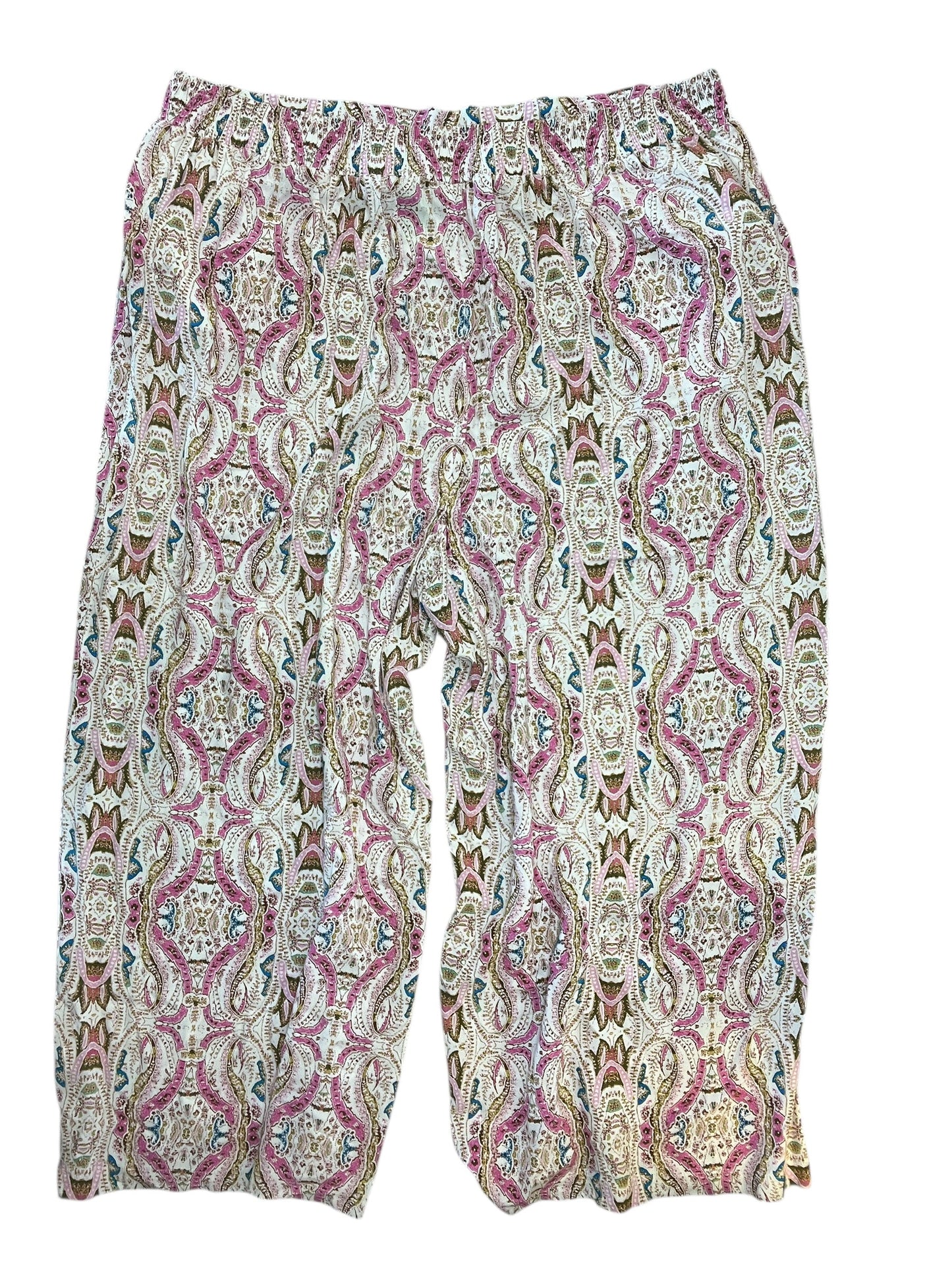 Pants Other By Lane Bryant In Paisley Print, Size:2X