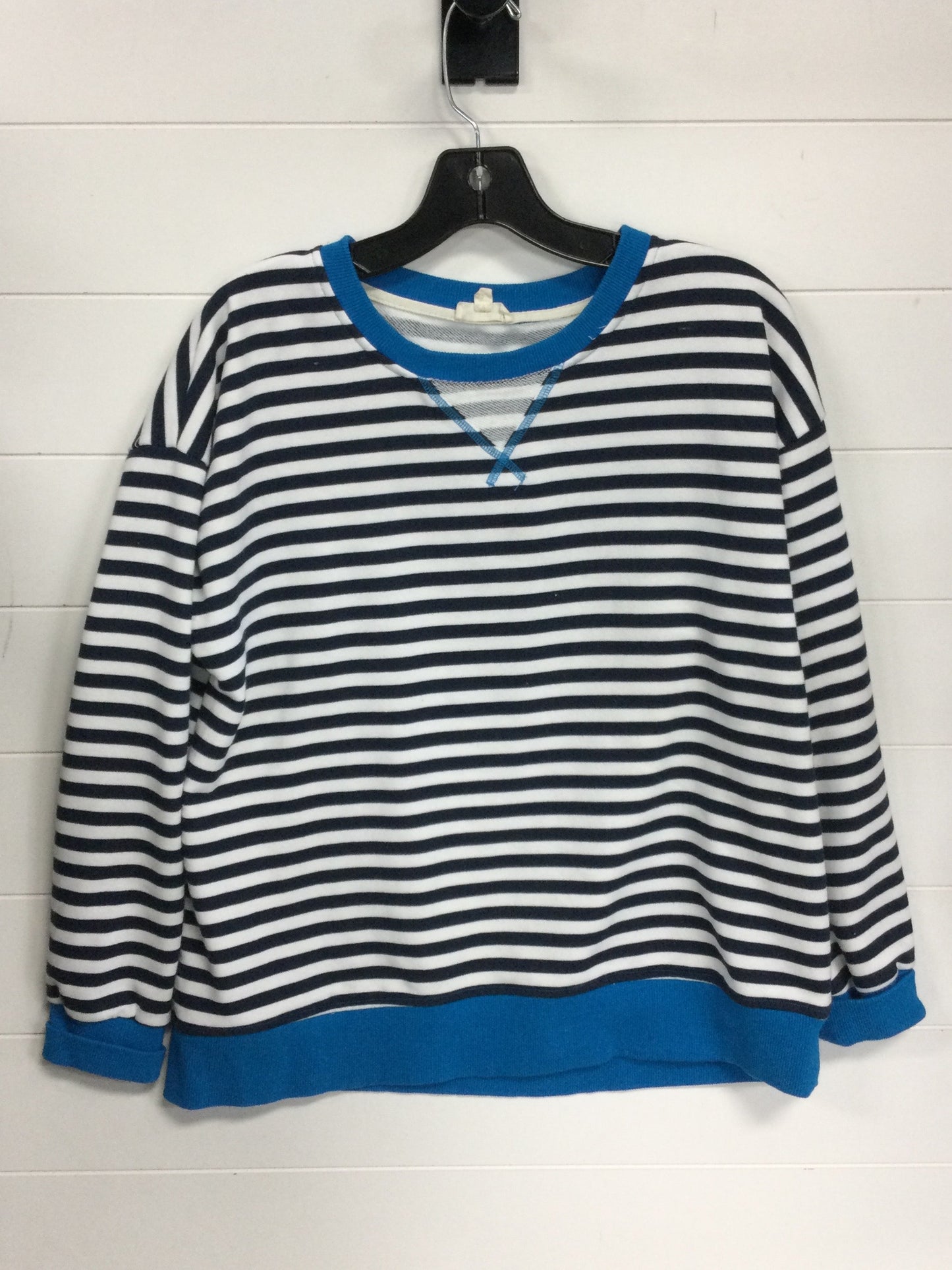 Top Ls By Hem & Thread In Striped Pattern, Size:S