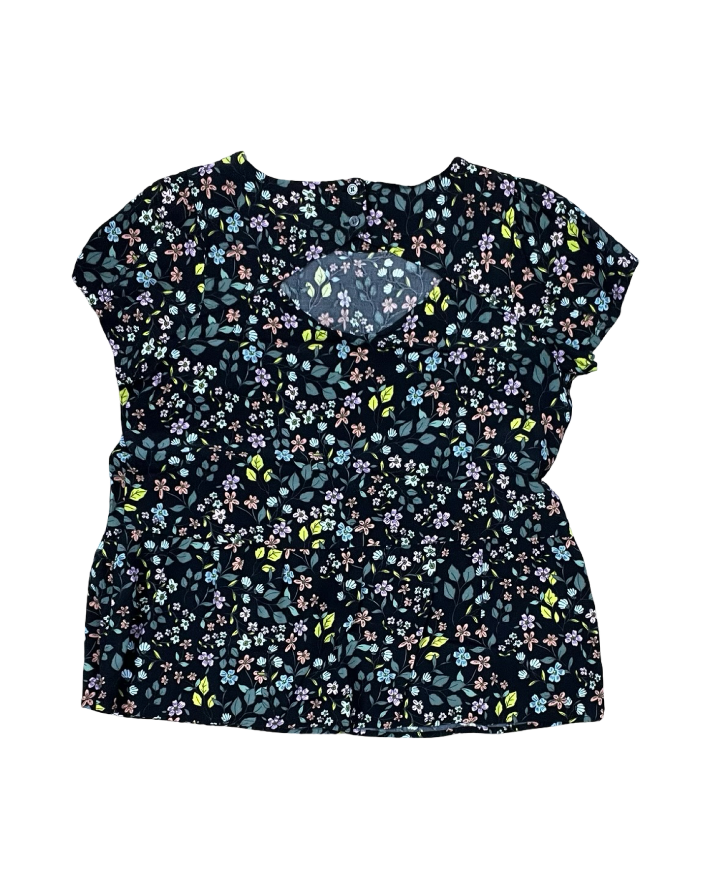 Top Ss By Loft In Black, Size:Xs