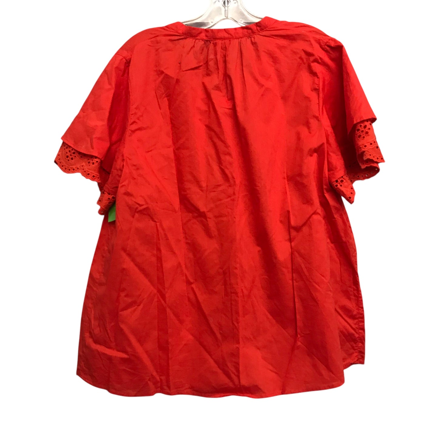 Top Ss By Ava & Viv In Orange, Size:1X