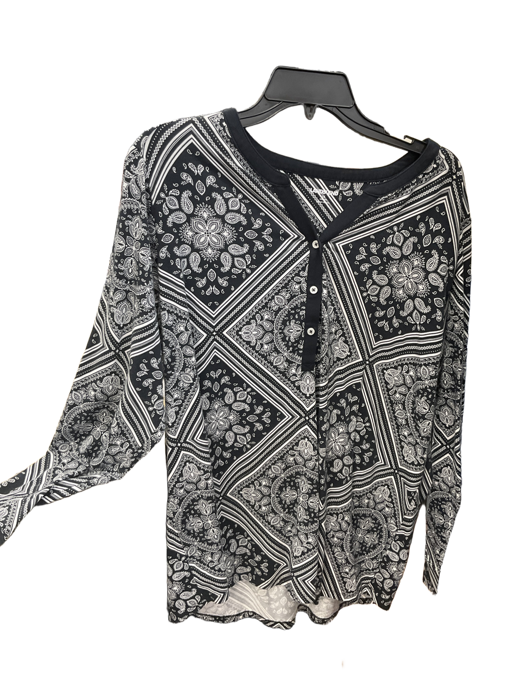 Top Long Sleeve By Lands End Size: 1x