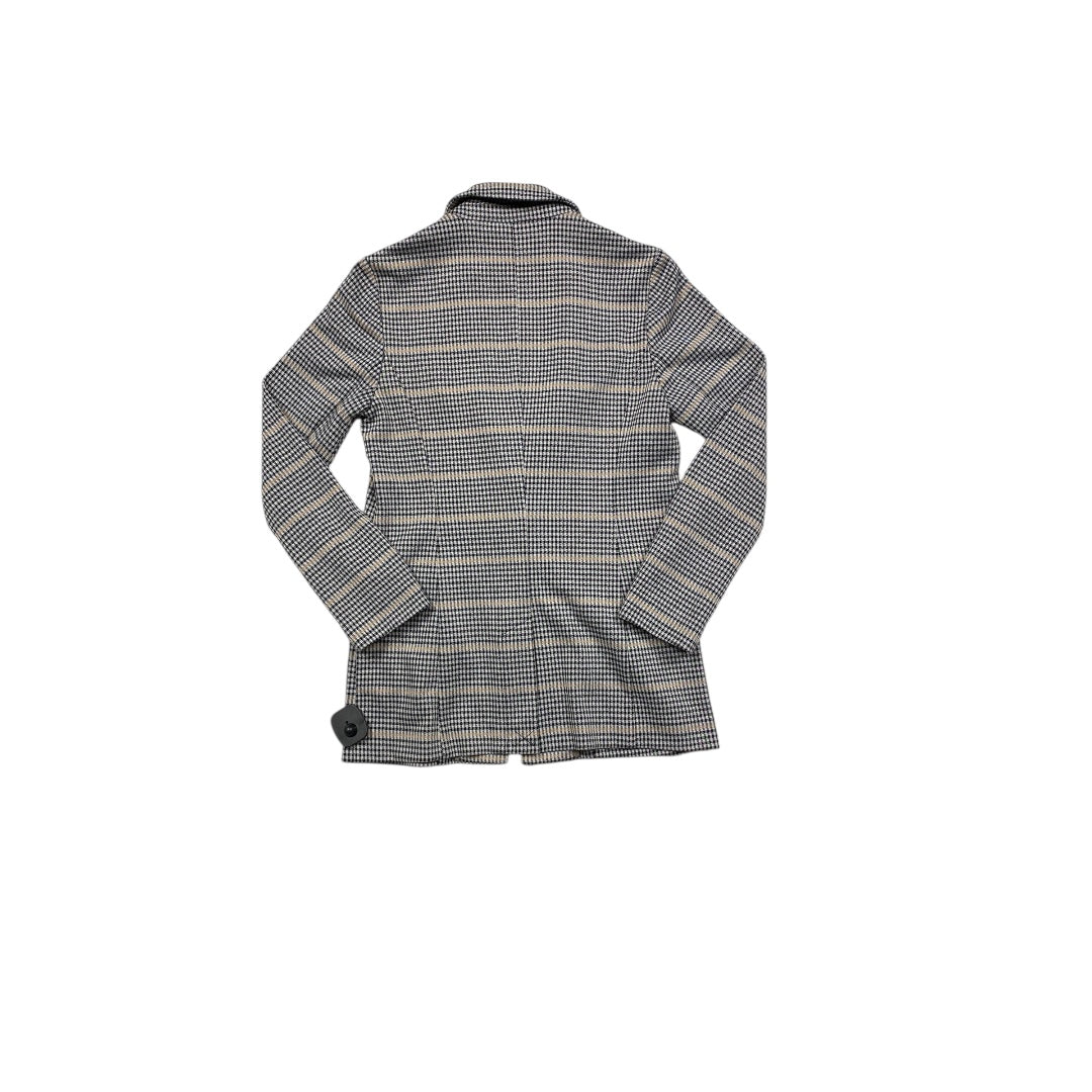 Blazer By Nine West In Plaid Pattern, Size:S