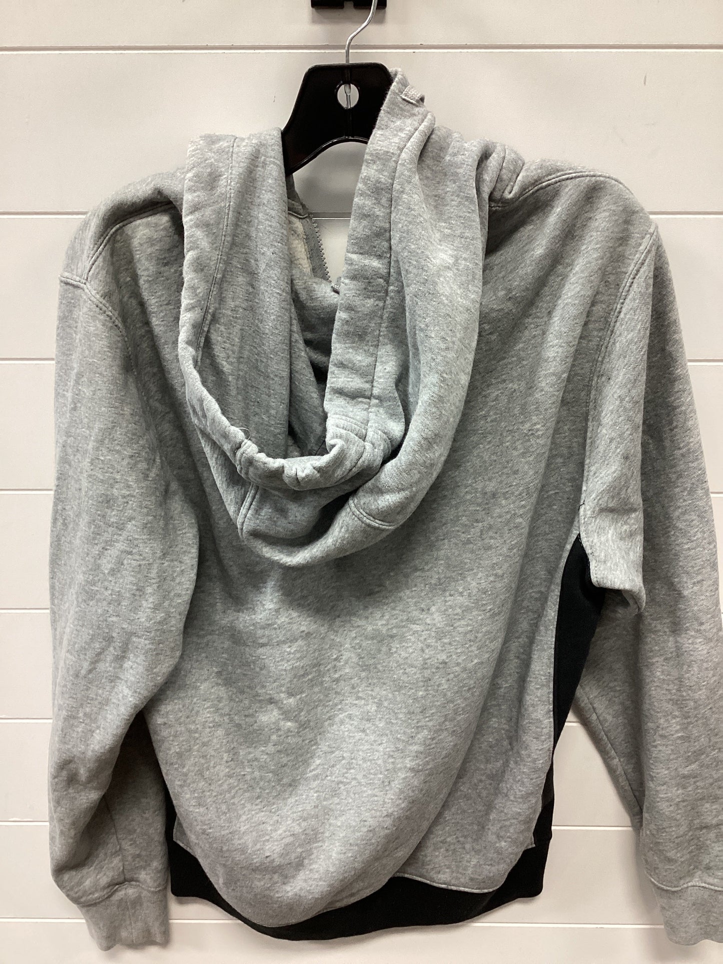 Athletic Sweatshirt Hoodie By Nike Apparel In Grey, Size:S