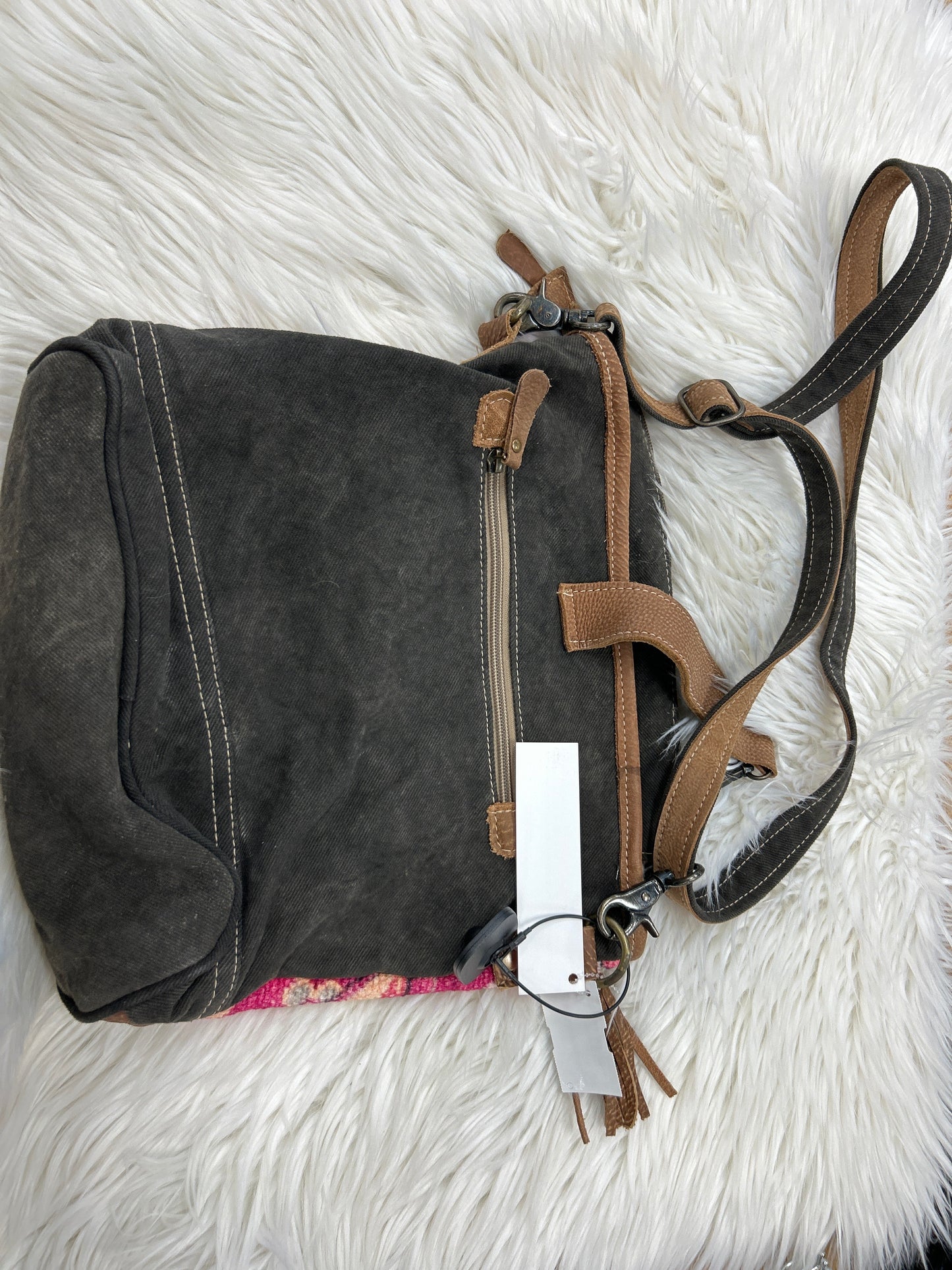 Handbag By Myra In Pink, Size:Large