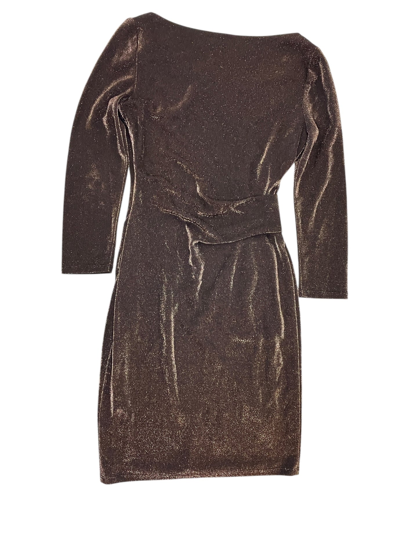 Dress Party Short By Jessica Howard In Brown, Size:S