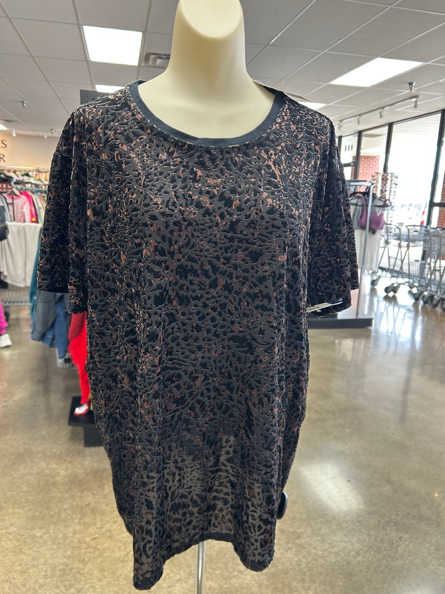 Top Ss By We The Free In Black & Brown, Size:M