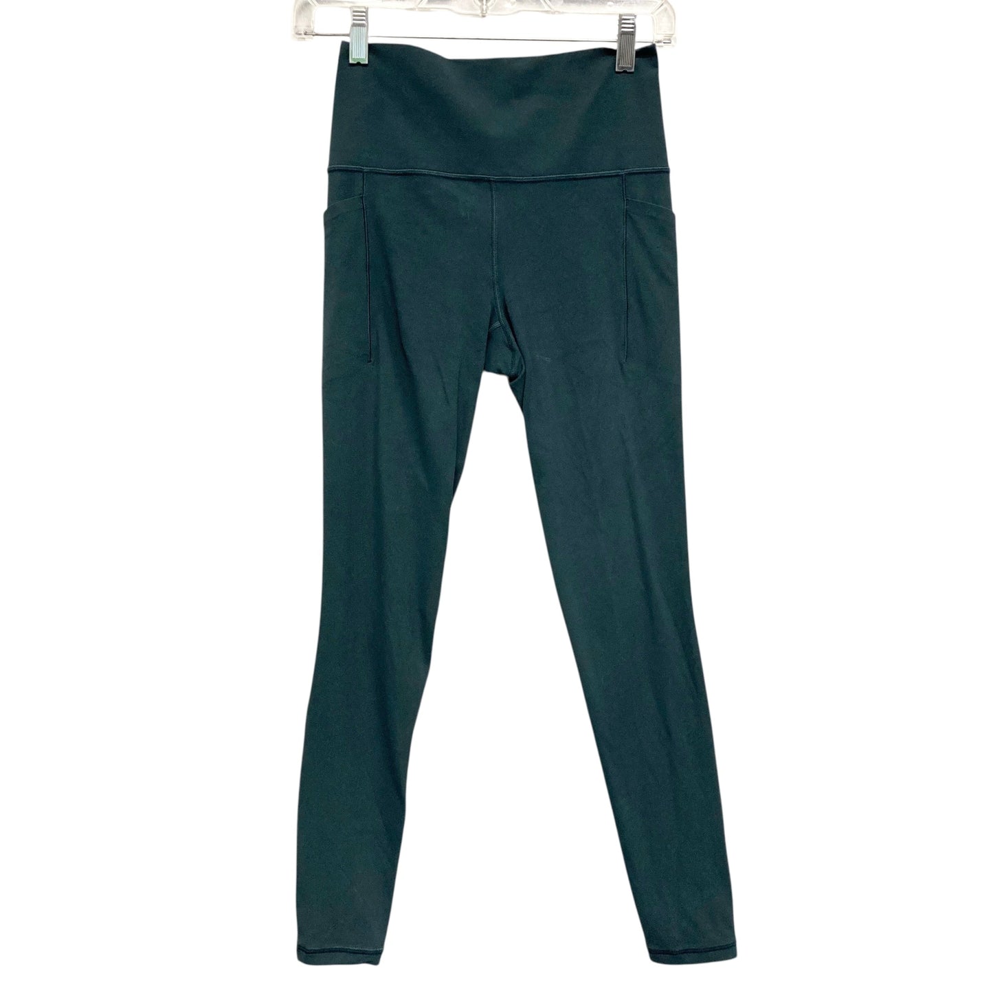 Athletic Leggings By Athleta In Teal, Size:Xs