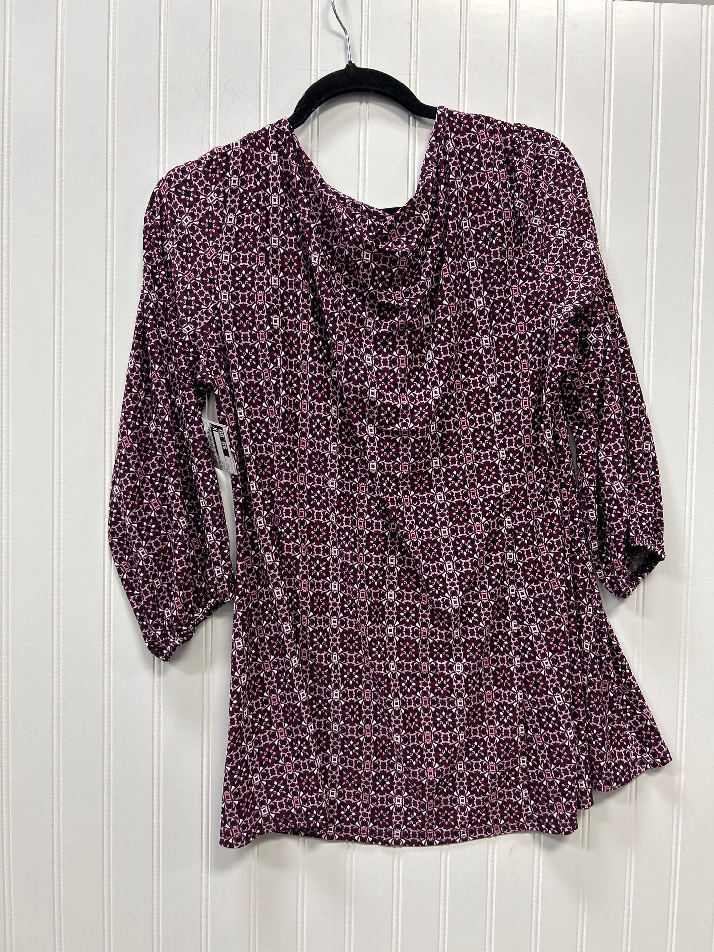 Top Ls By Dressbarn In Purple, Size:Xl