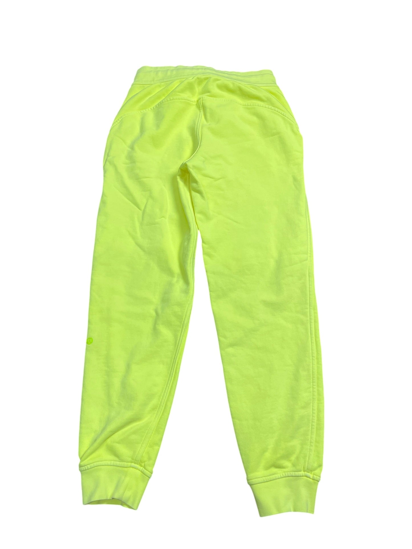 Athletic Pants By Lululemon In Yellow, Size:S
